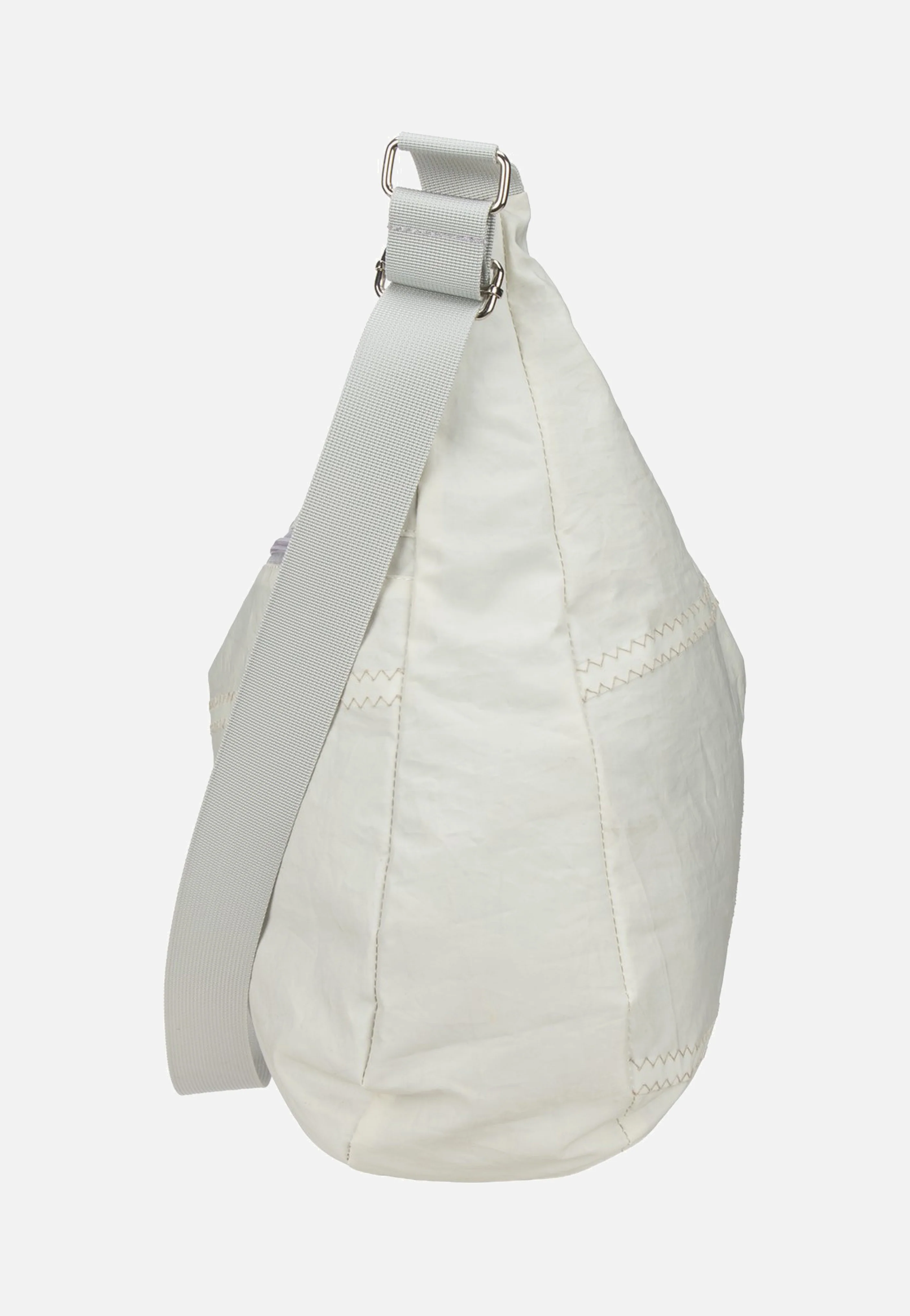 Bucht Stencil Weiss/Grau - Hobo Bag - Image 5