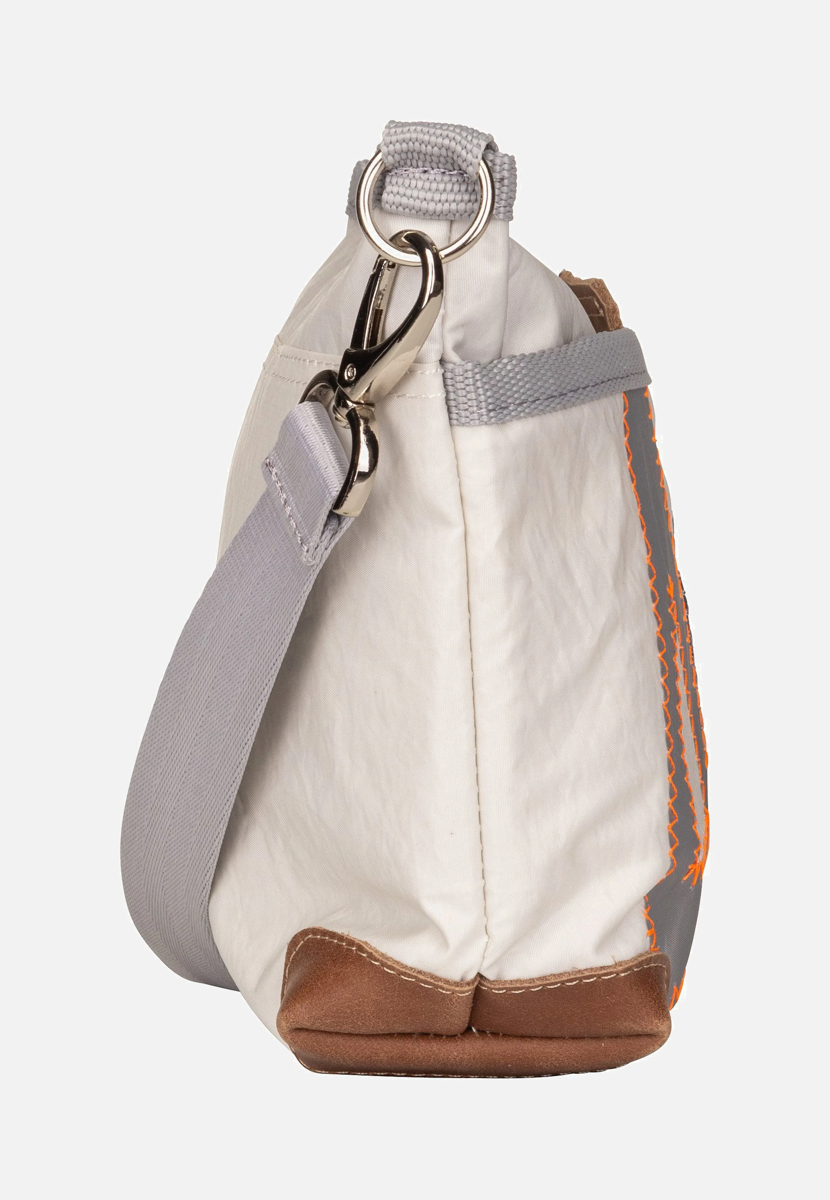 Deern Lütt Weiß/Blau mit hellgrauer Zahl - Beuteltasche - Image 4
