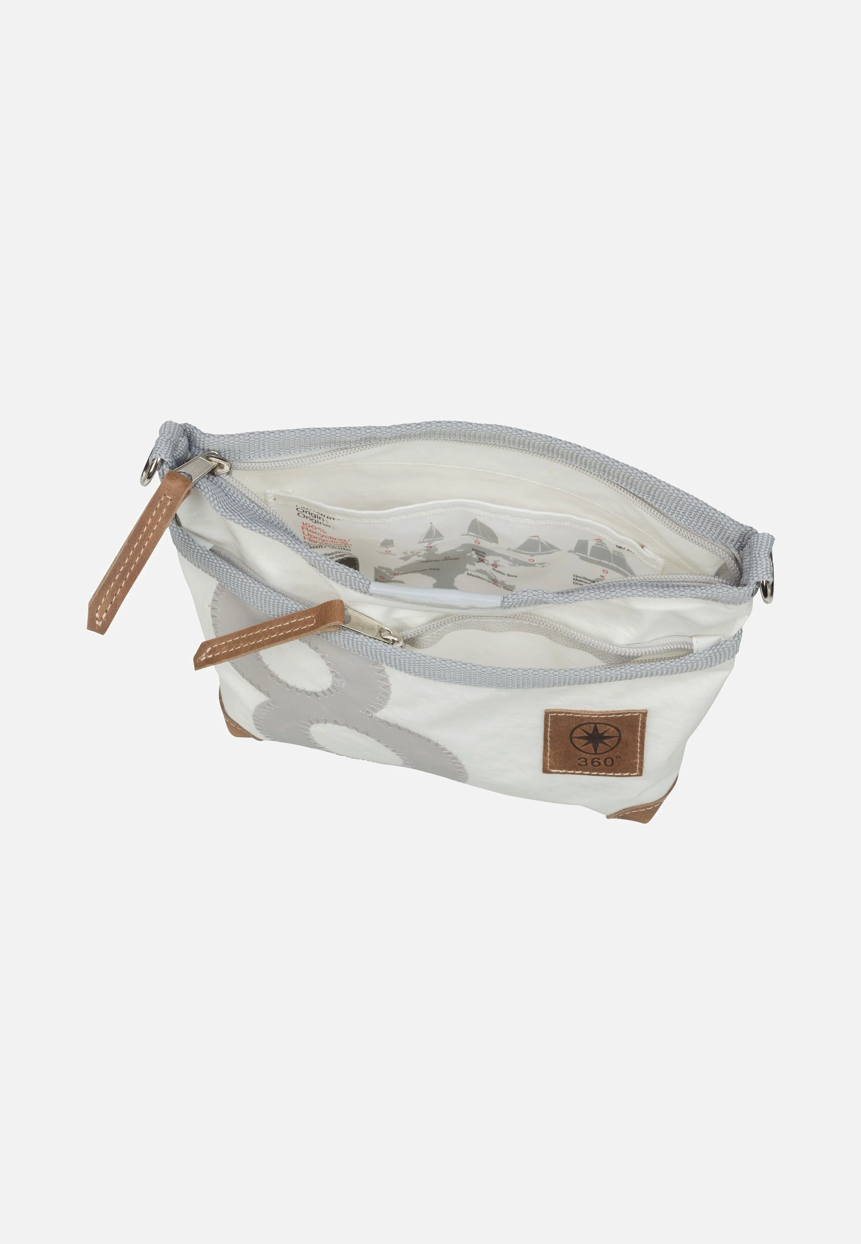 Deern Lütt Weiß/Grau - Beuteltasche - Image 3
