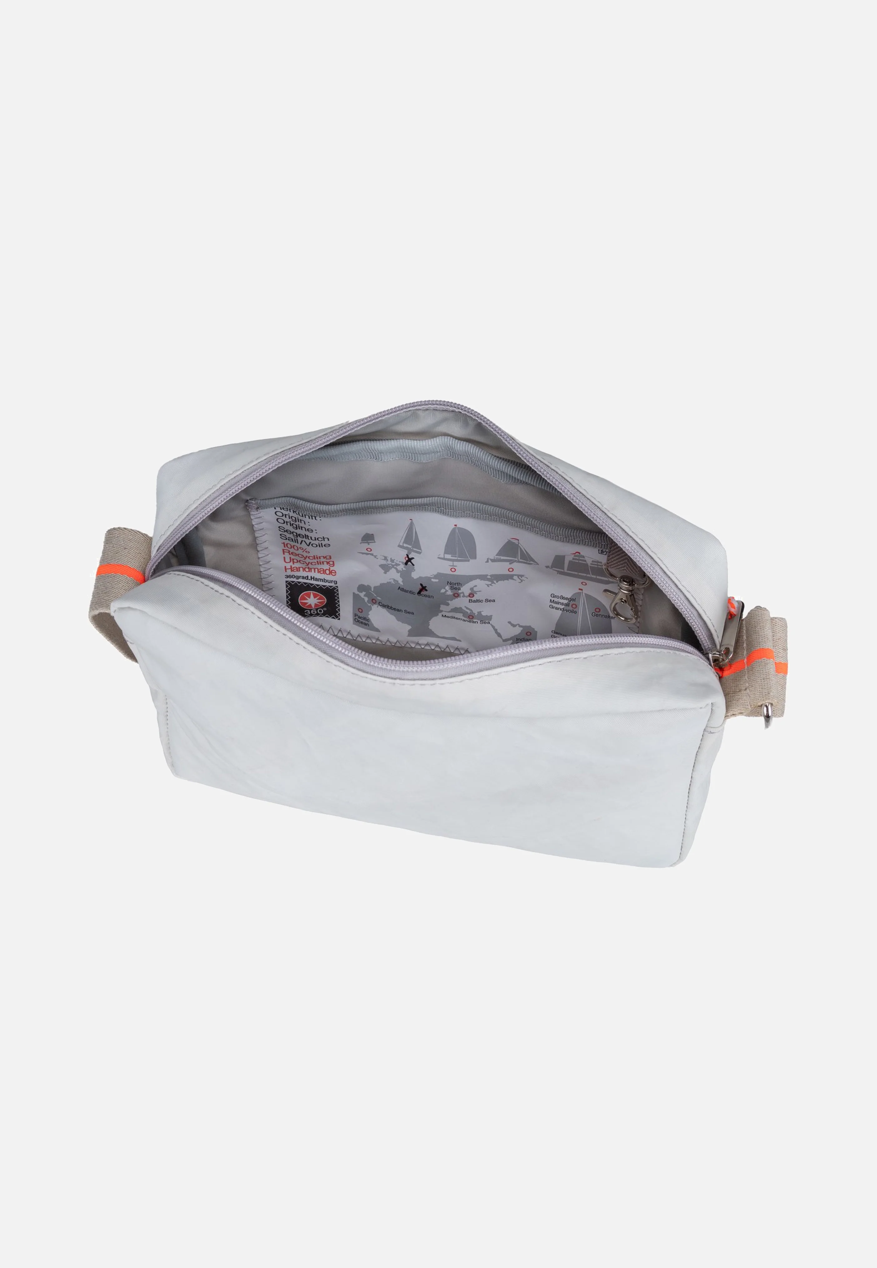 Fender Weiss/Sand/Zahl Orange - Crossbody Bag - Image 3
