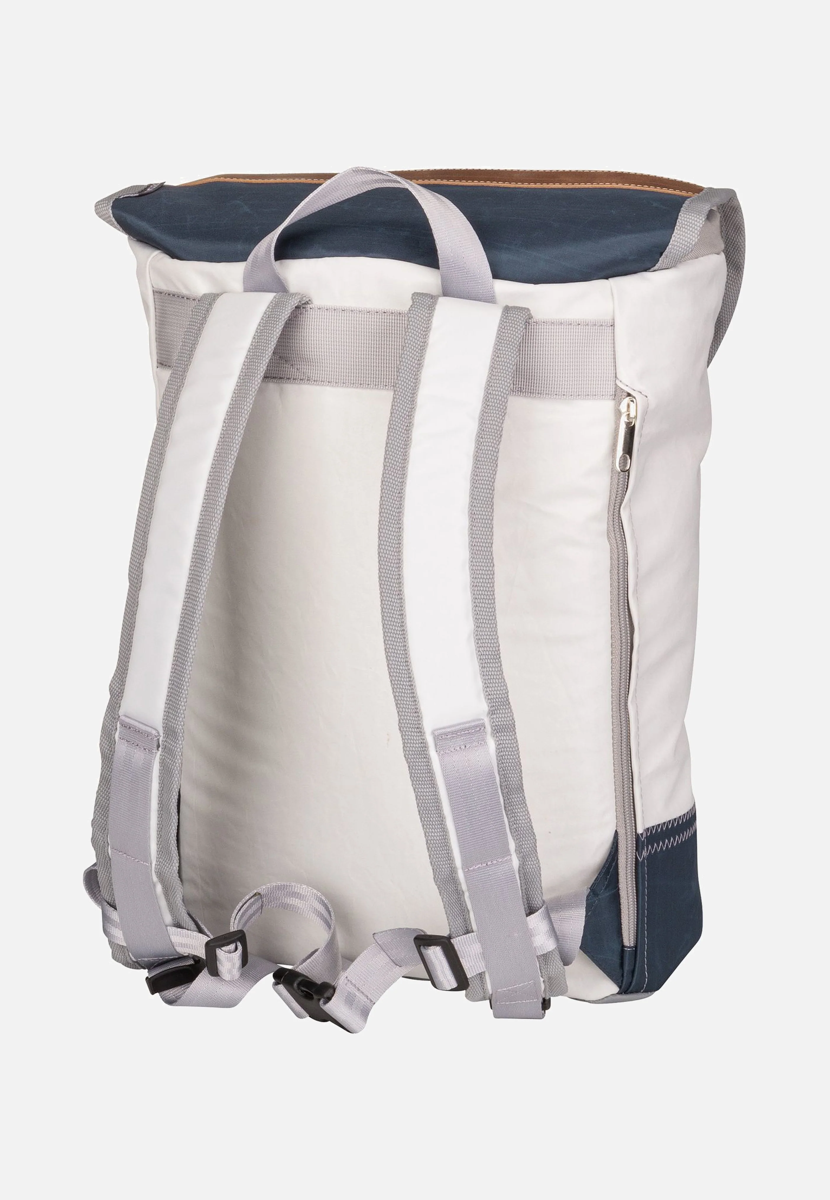 Landgang Mini Weiß/Balken Blau/Zahl Hellgrau - Rucksack - Image 2
