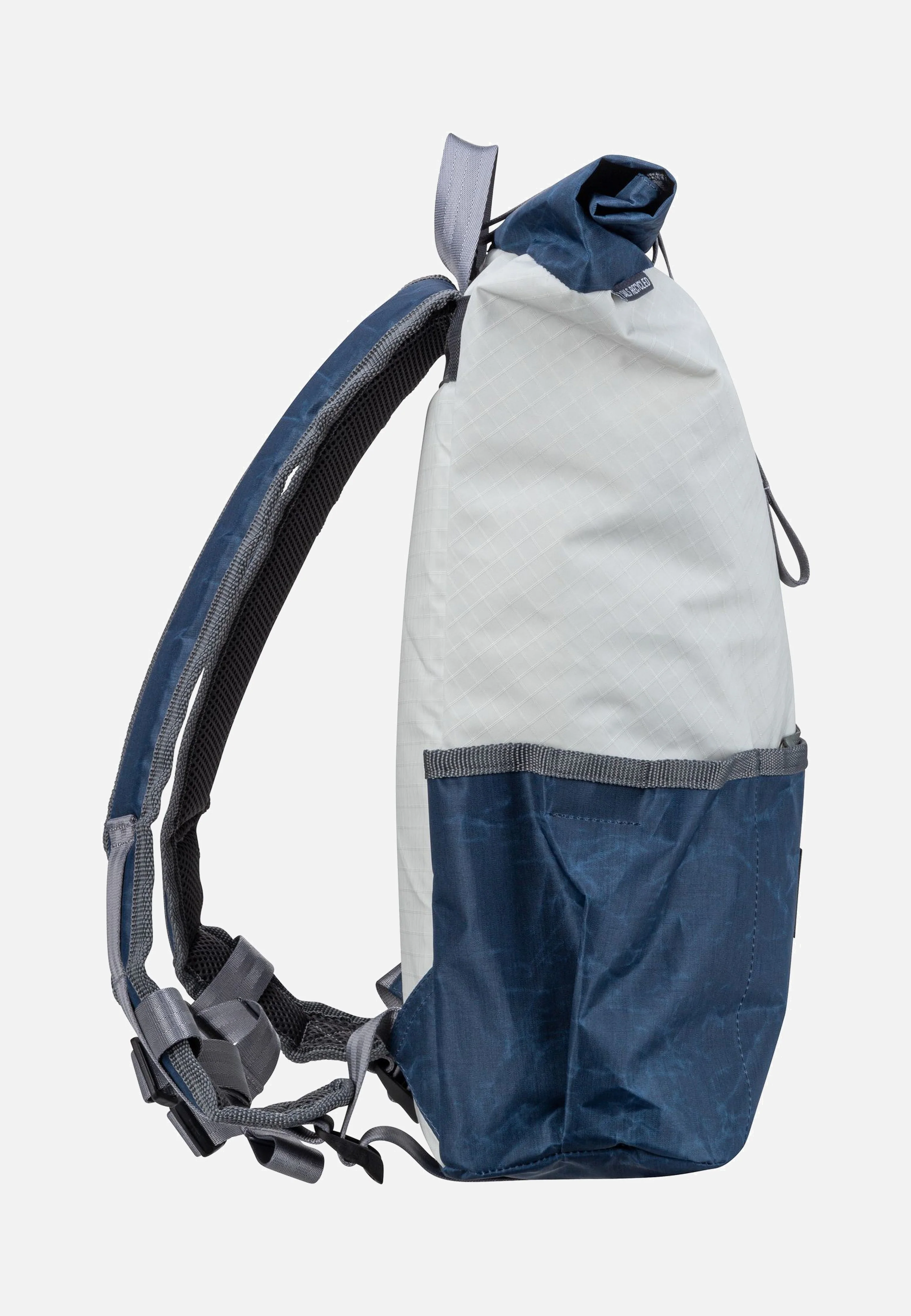 Lotse Blau/Weiß - Rolltop Rucksack - Image 4