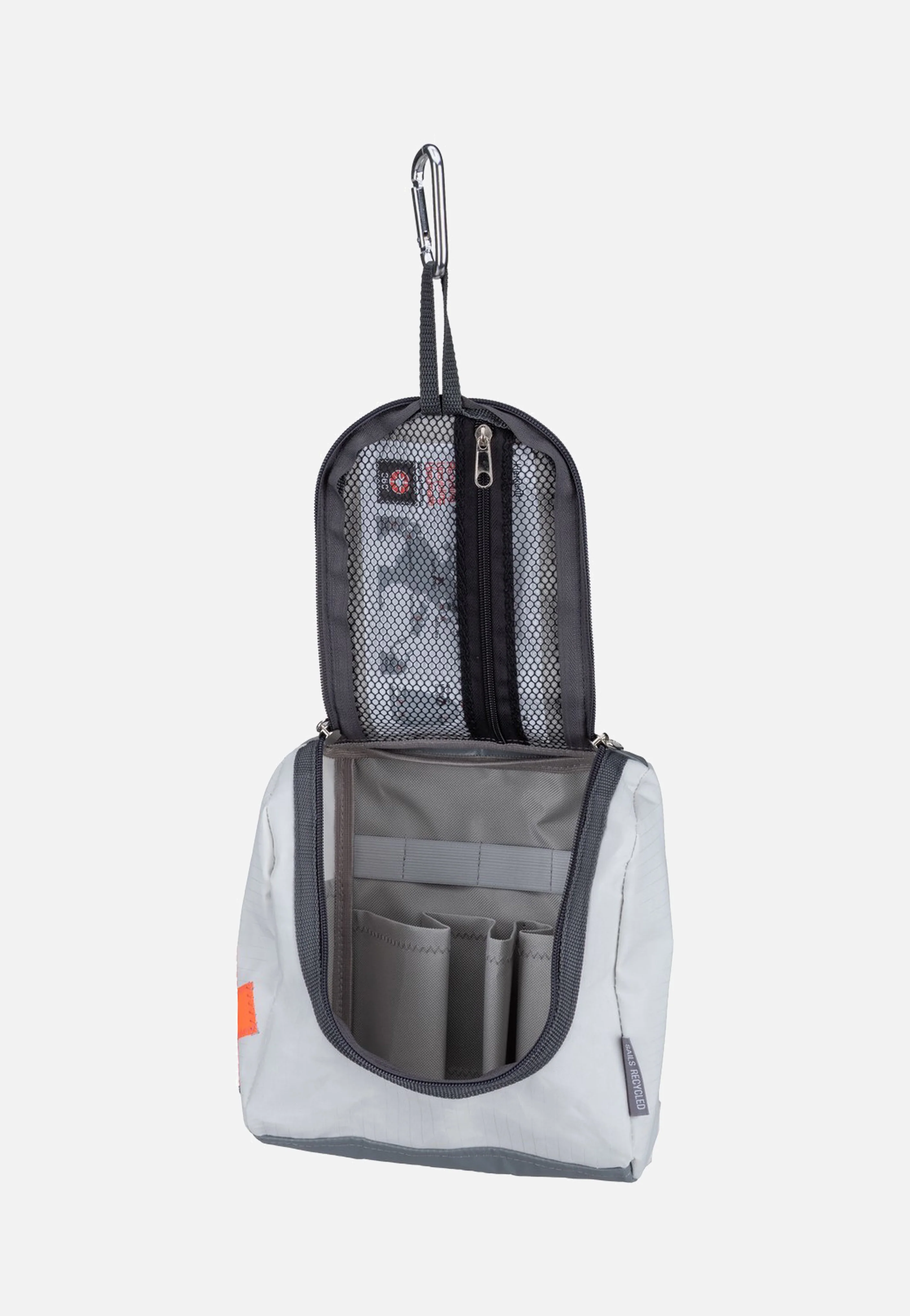Matrose XL Weiss/Zahl Neonorange - Kulturbeutel - Image 6