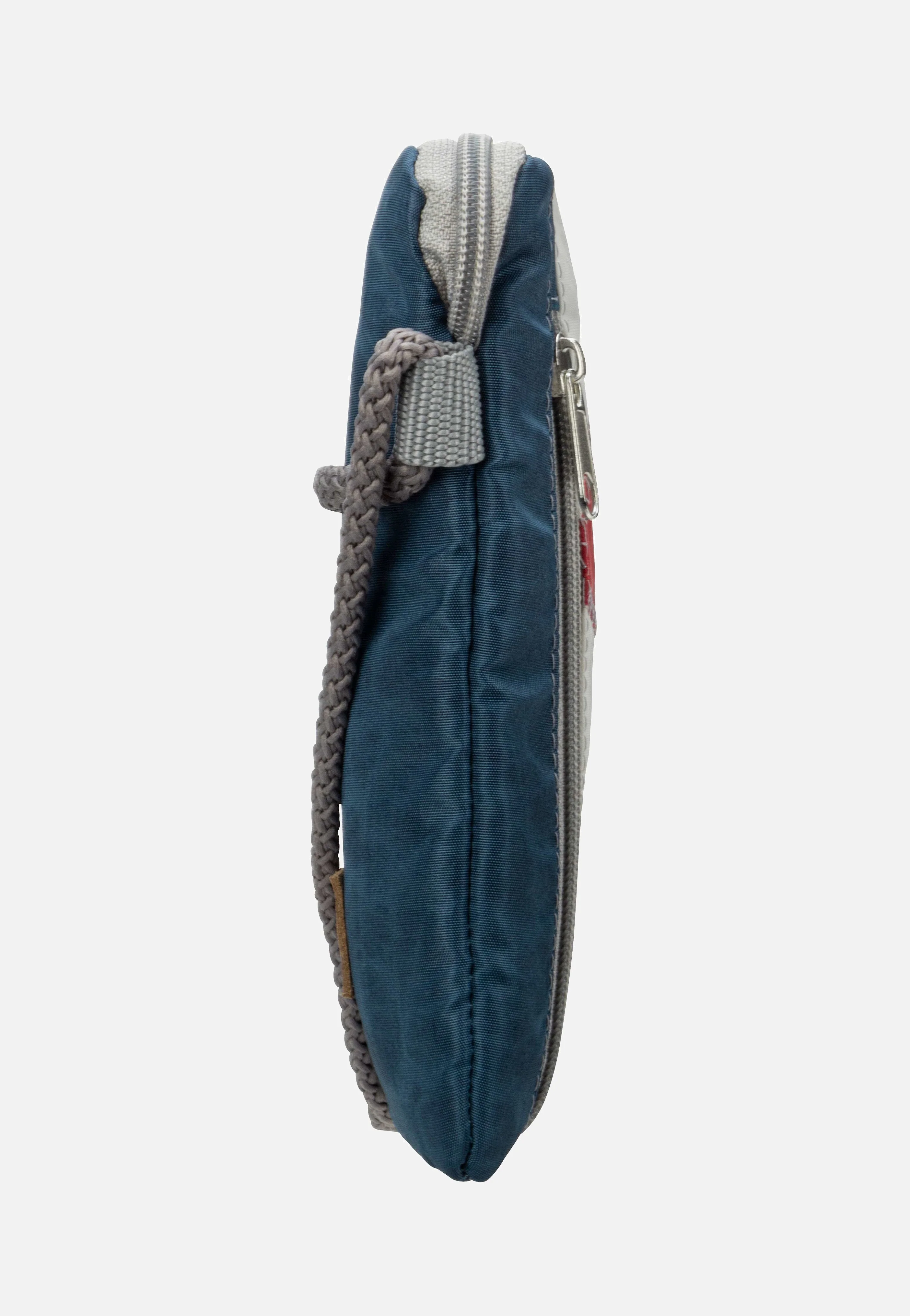 Nautik Lütt Weiß/Blau mit roter Zahl - Handytasche - Image 4