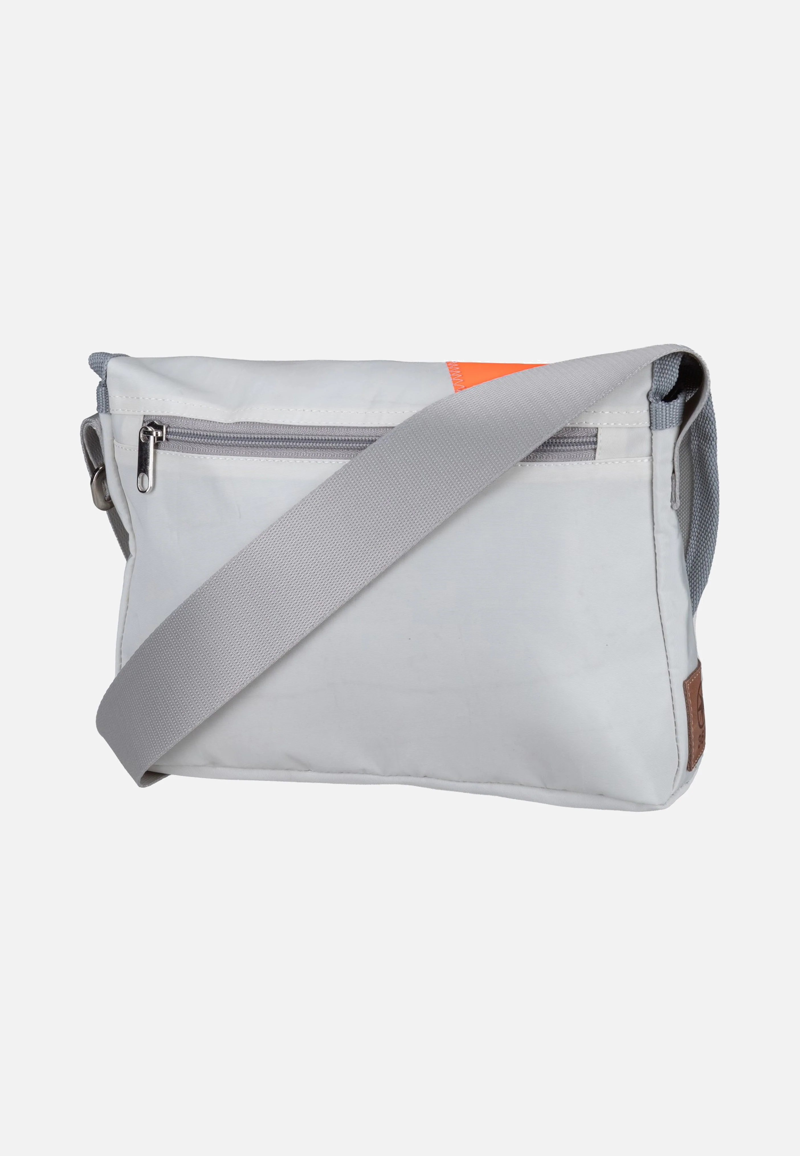 Perle Weiss/Sand/Zahl Orange - Messenger Bag - Image 4