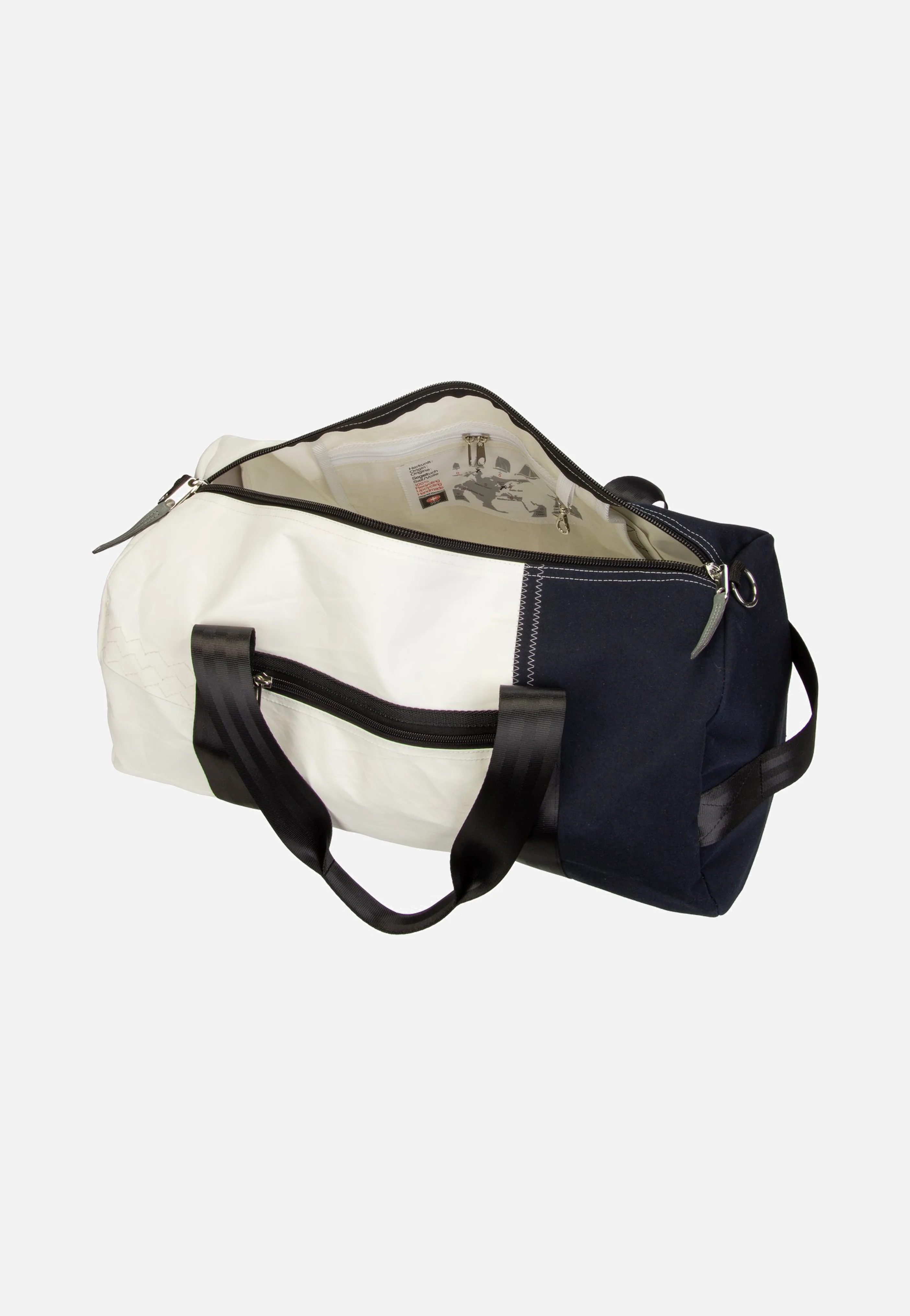 Pirat Weiss/Navy/Zahl Rot - Dufflebag - Image 6