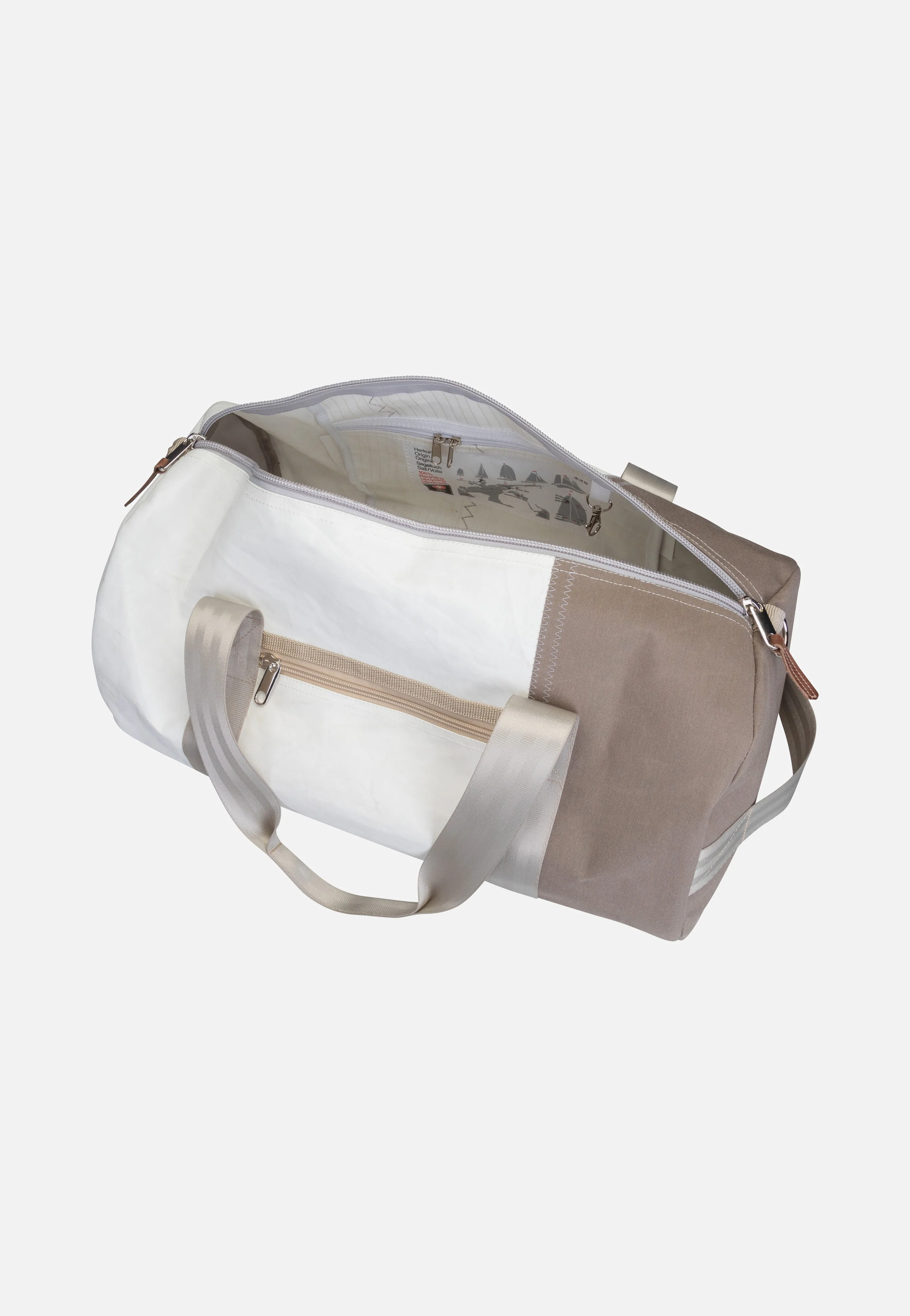 Pirat Weiß/Persenning Taupe/Grau/Bei - Dufflebag - Image 3