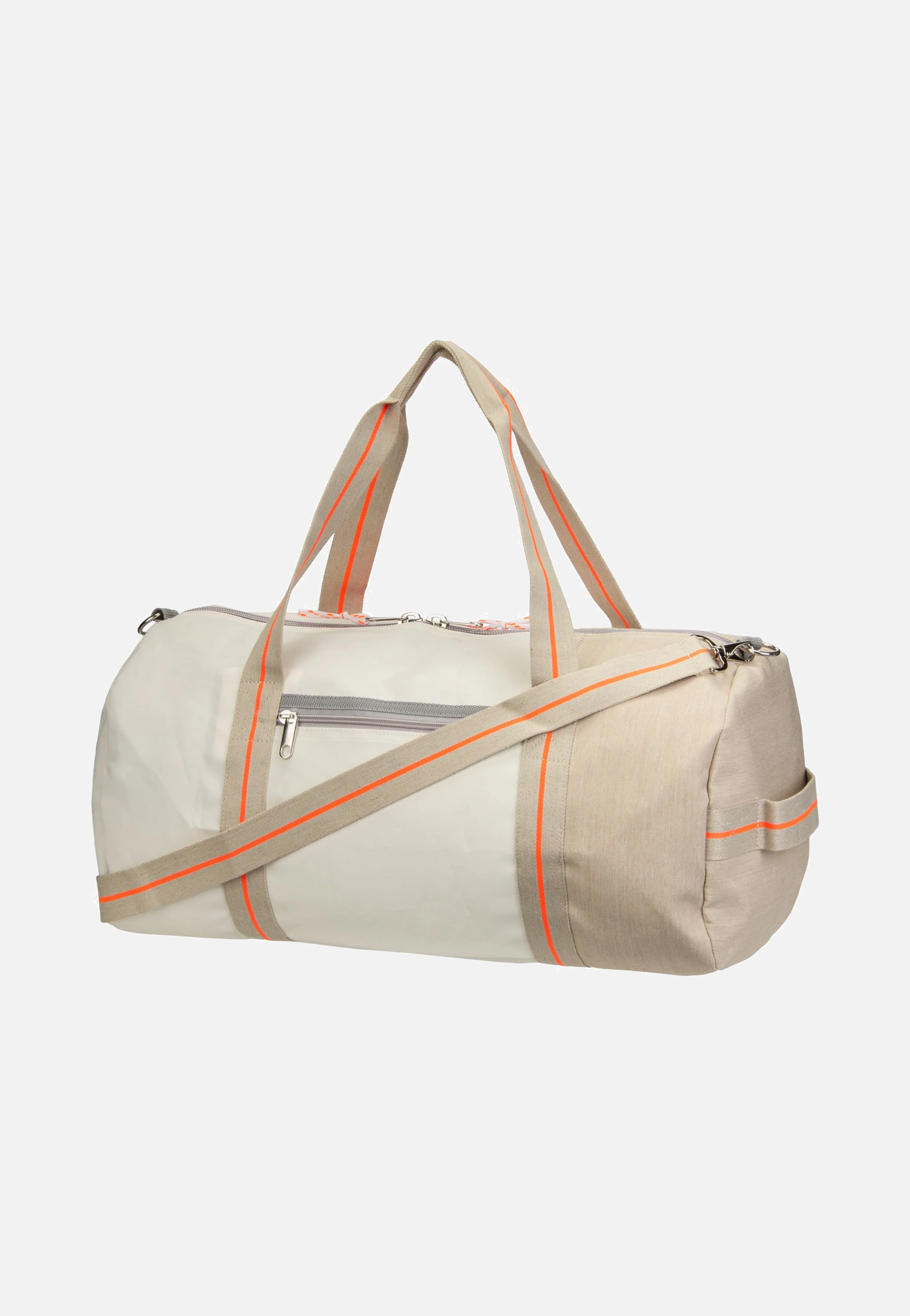 Pirat Weiss/Sand/Zahl Orange - Dufflebag - Image 2
