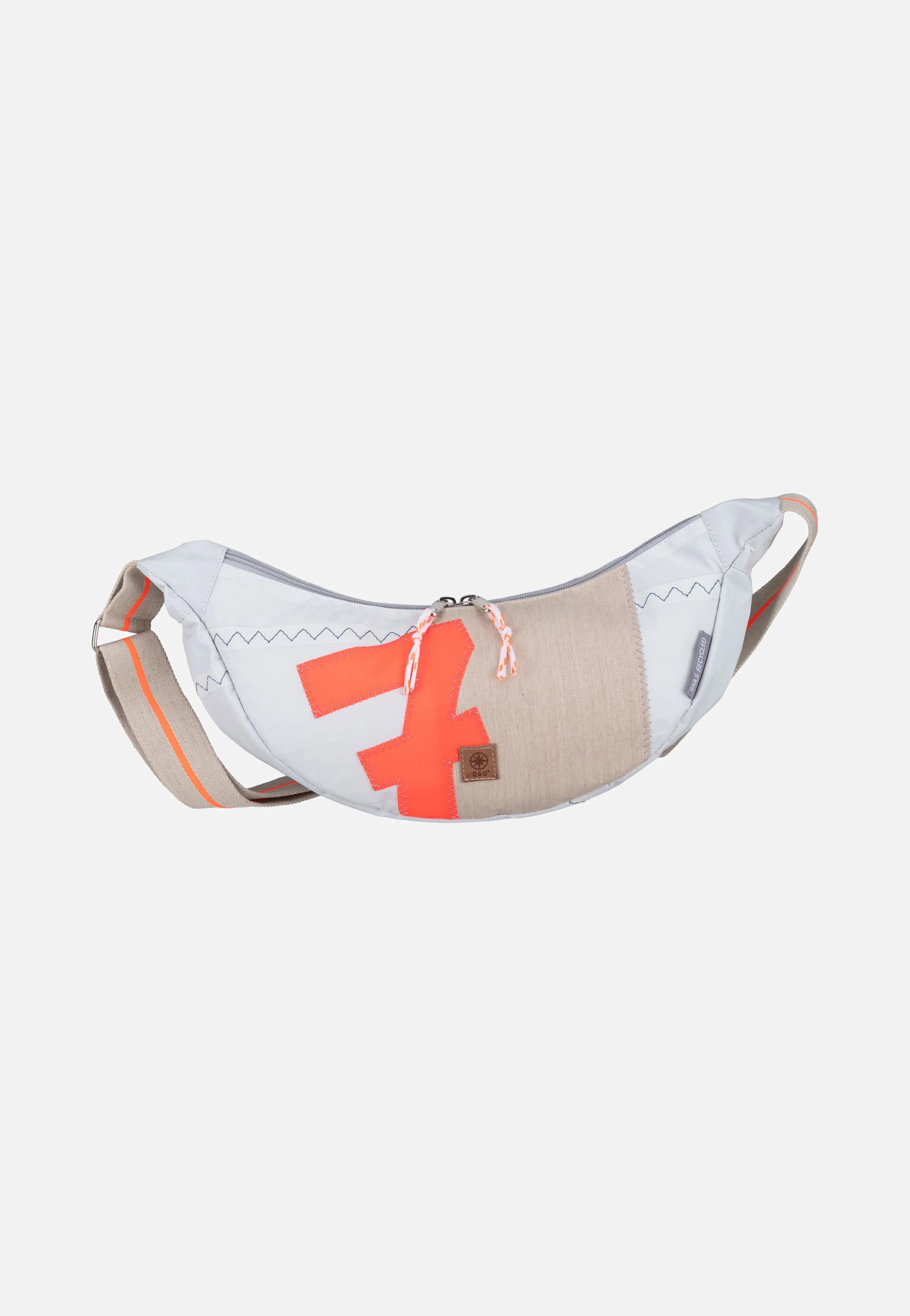 Roop Weiss/Sand/Zahl Orange - Sling Bag - Image 2