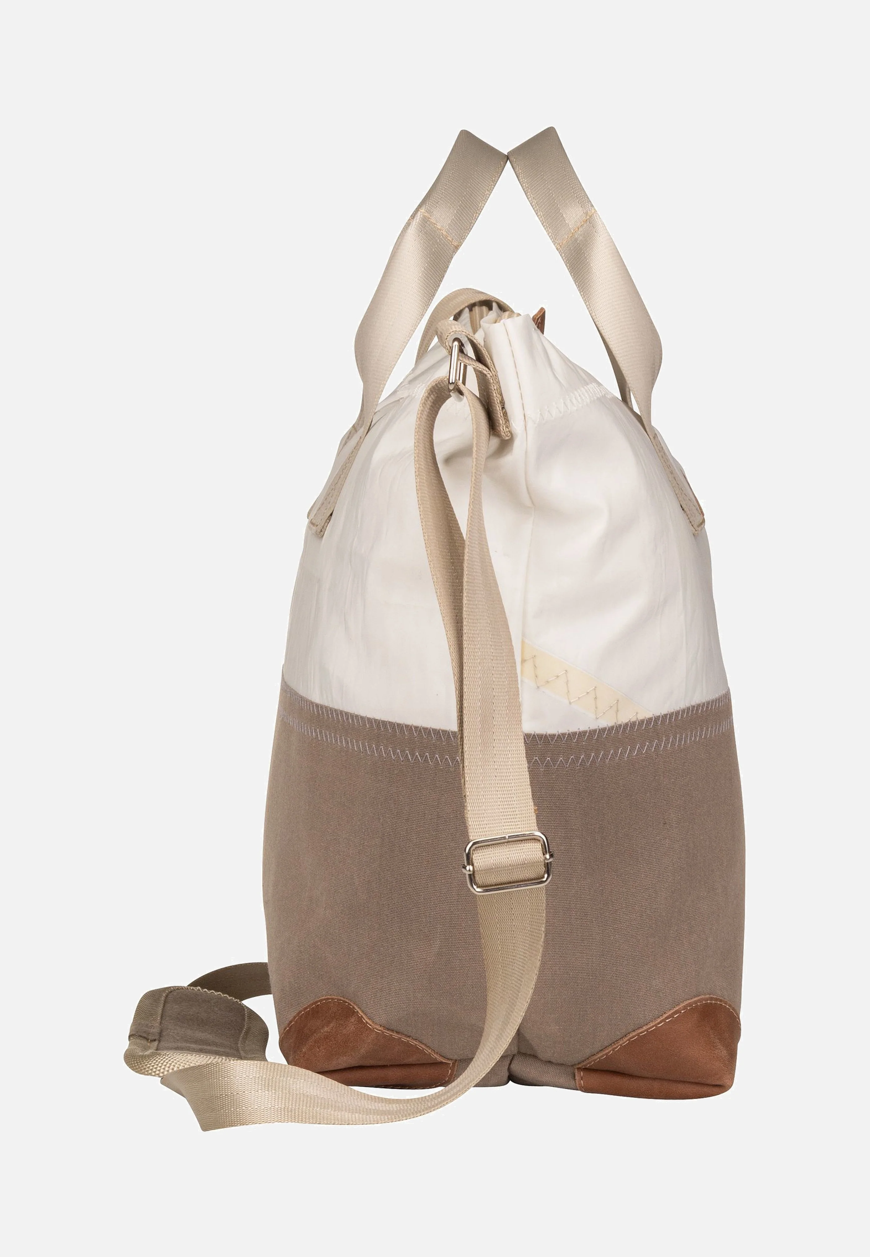 Suutje Weiß/Balken Taupe - Crossbody Bag - Image 4