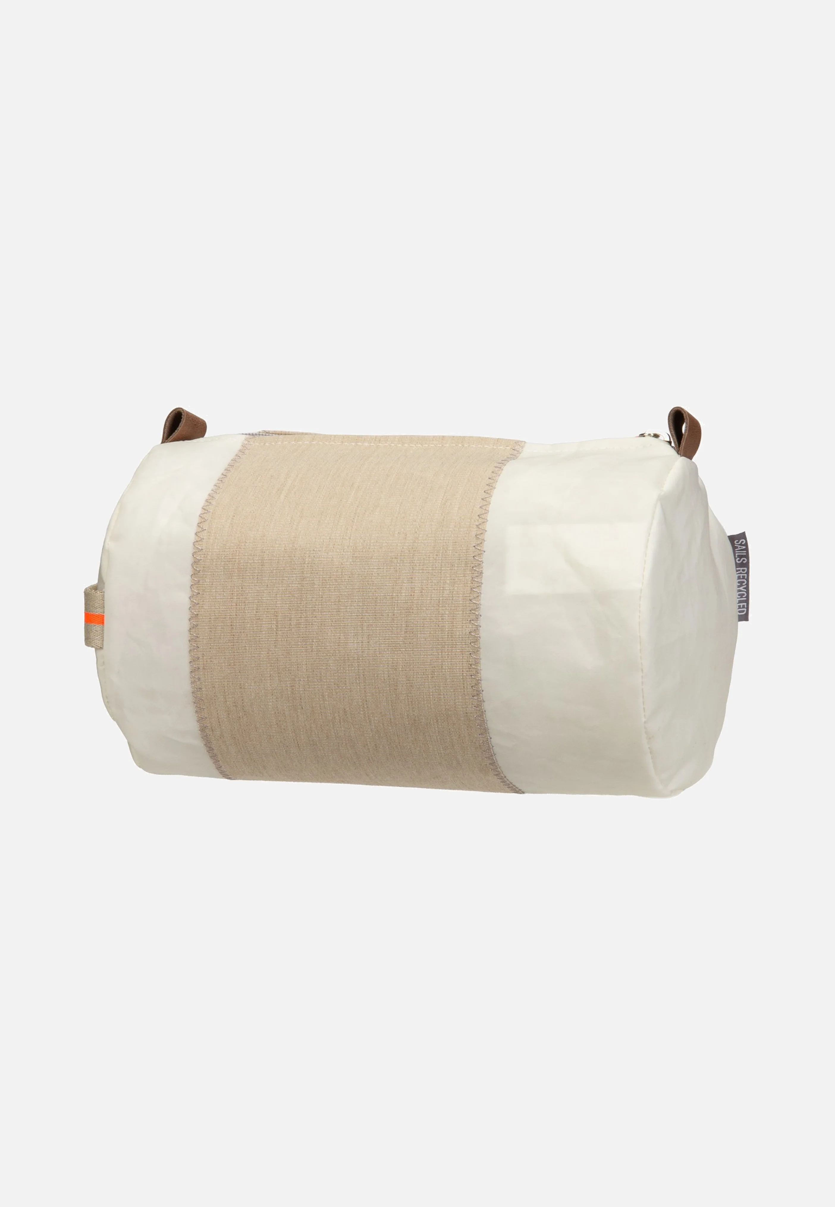 Tonne Weiß/Sand Segel Orange - Kulturbeutel - Image 7