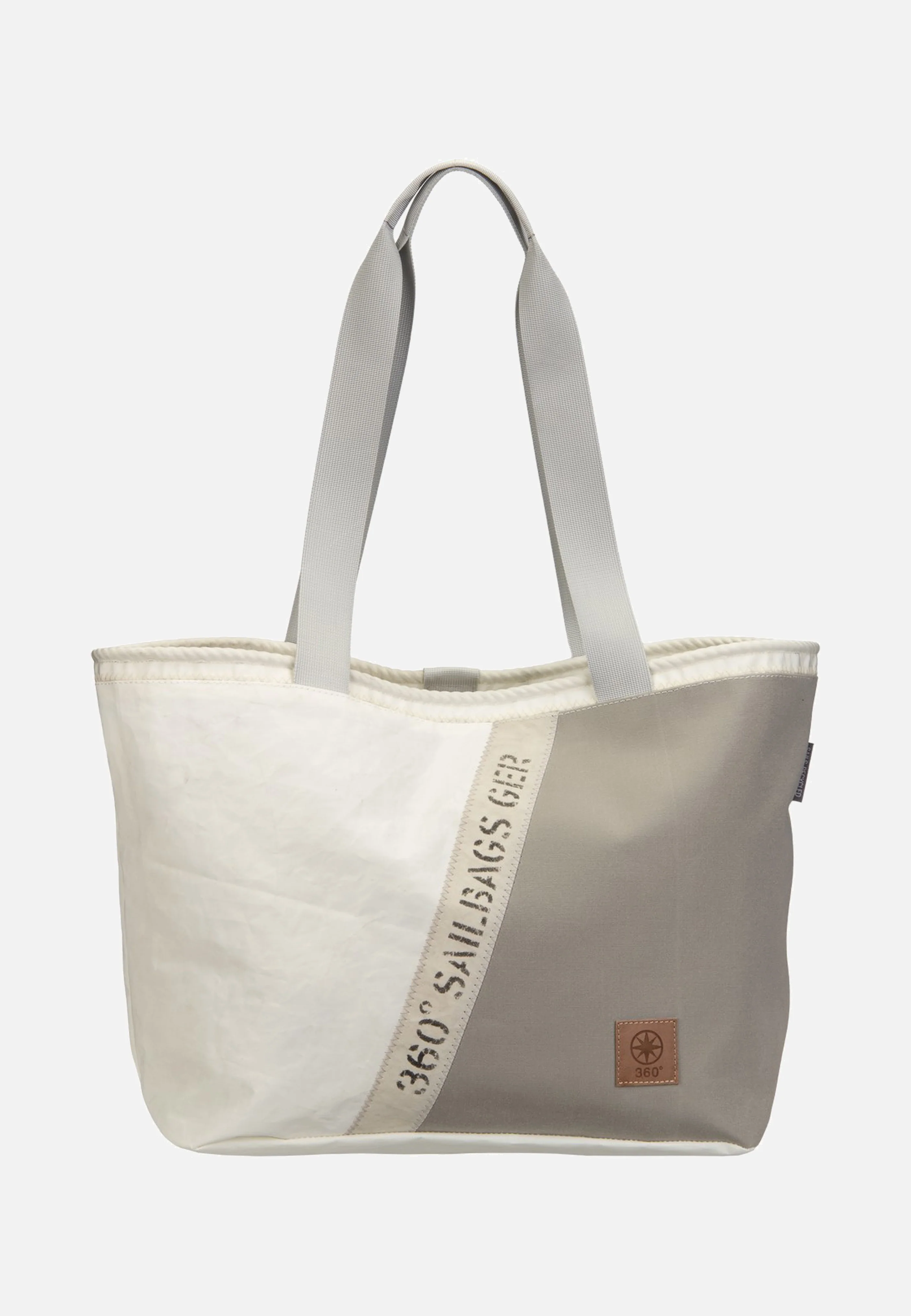 Watt Stencil Weiss/Grau - Shopper - Image 3