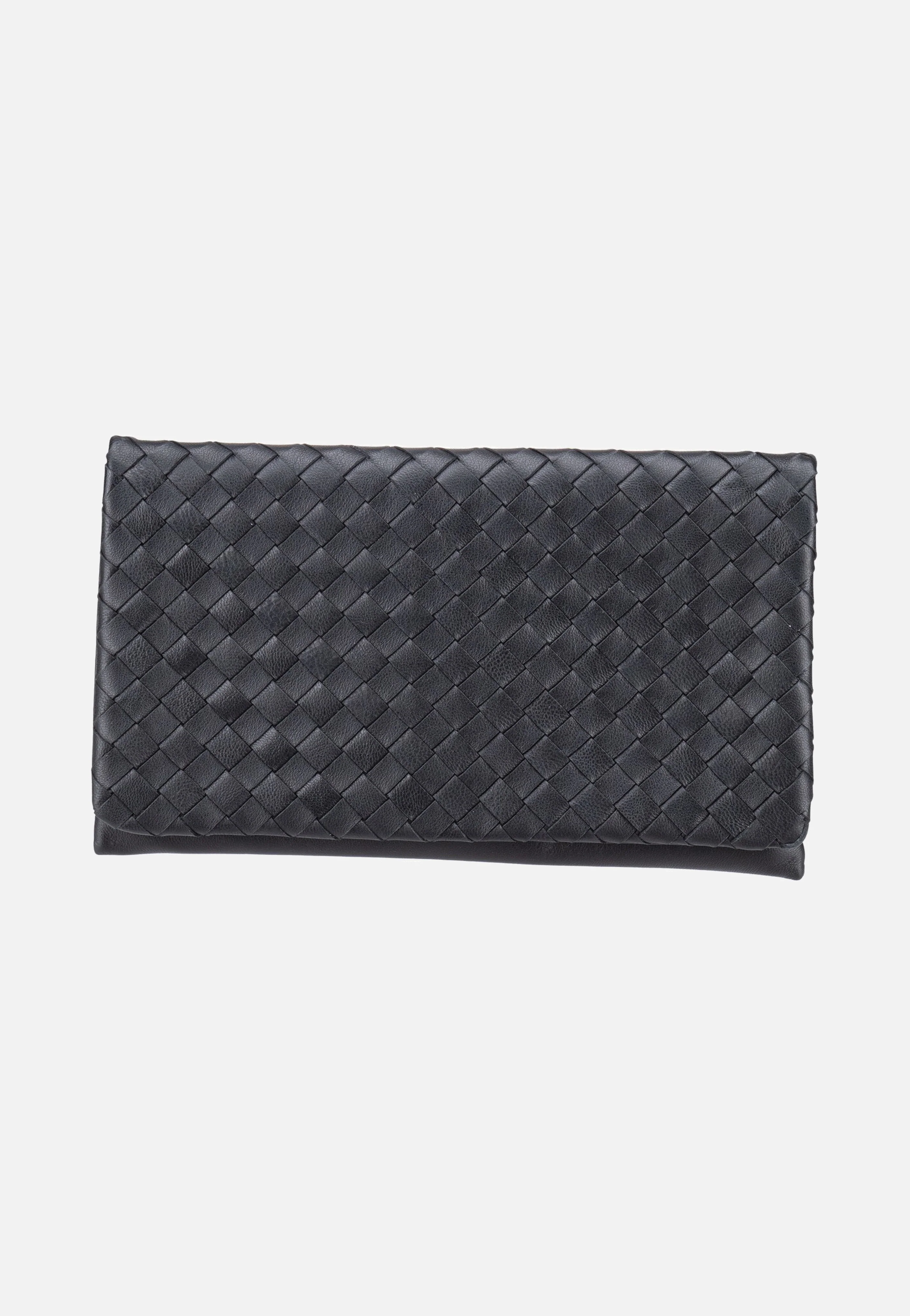 Clutch Piuma Weaving Black/Nickel - Clutch - Image 6