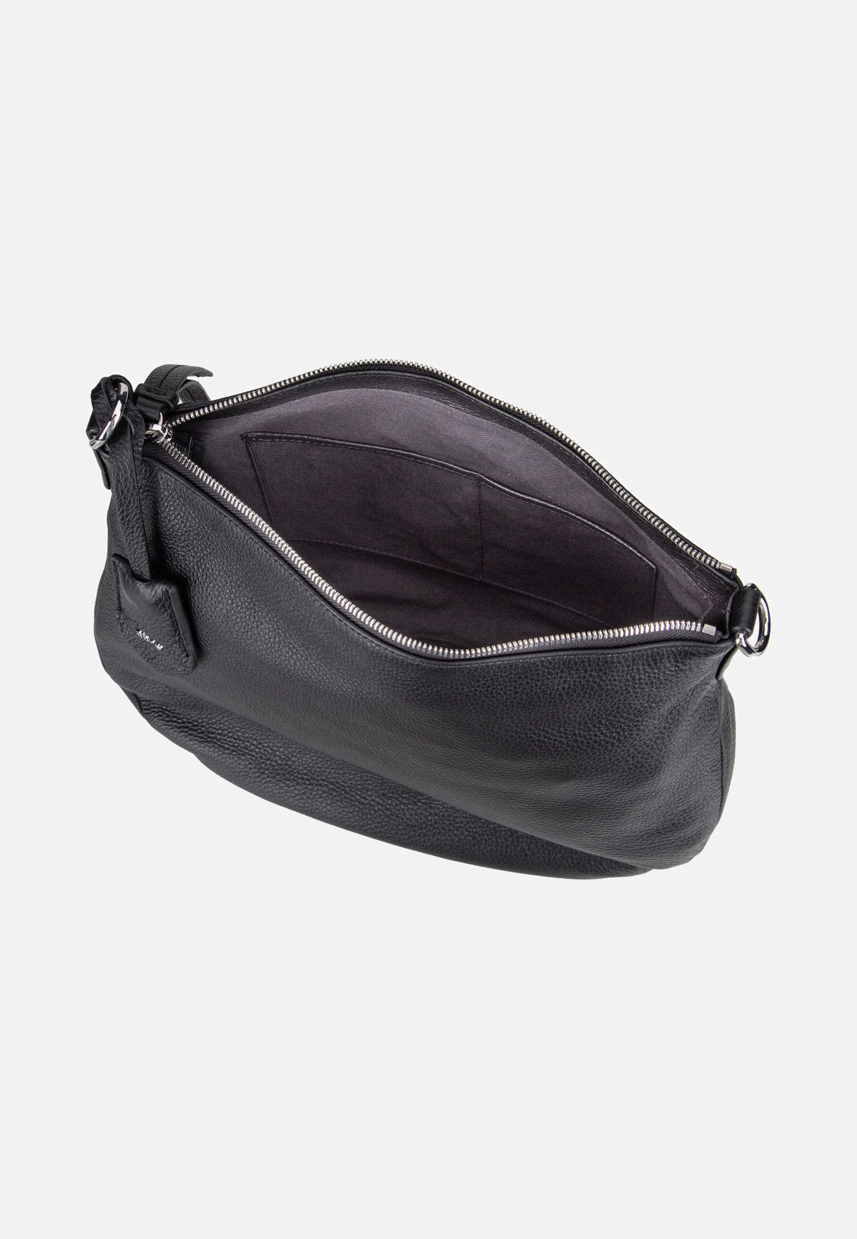 Juna Small Black/Nickel - Hobo Bag - Image 6