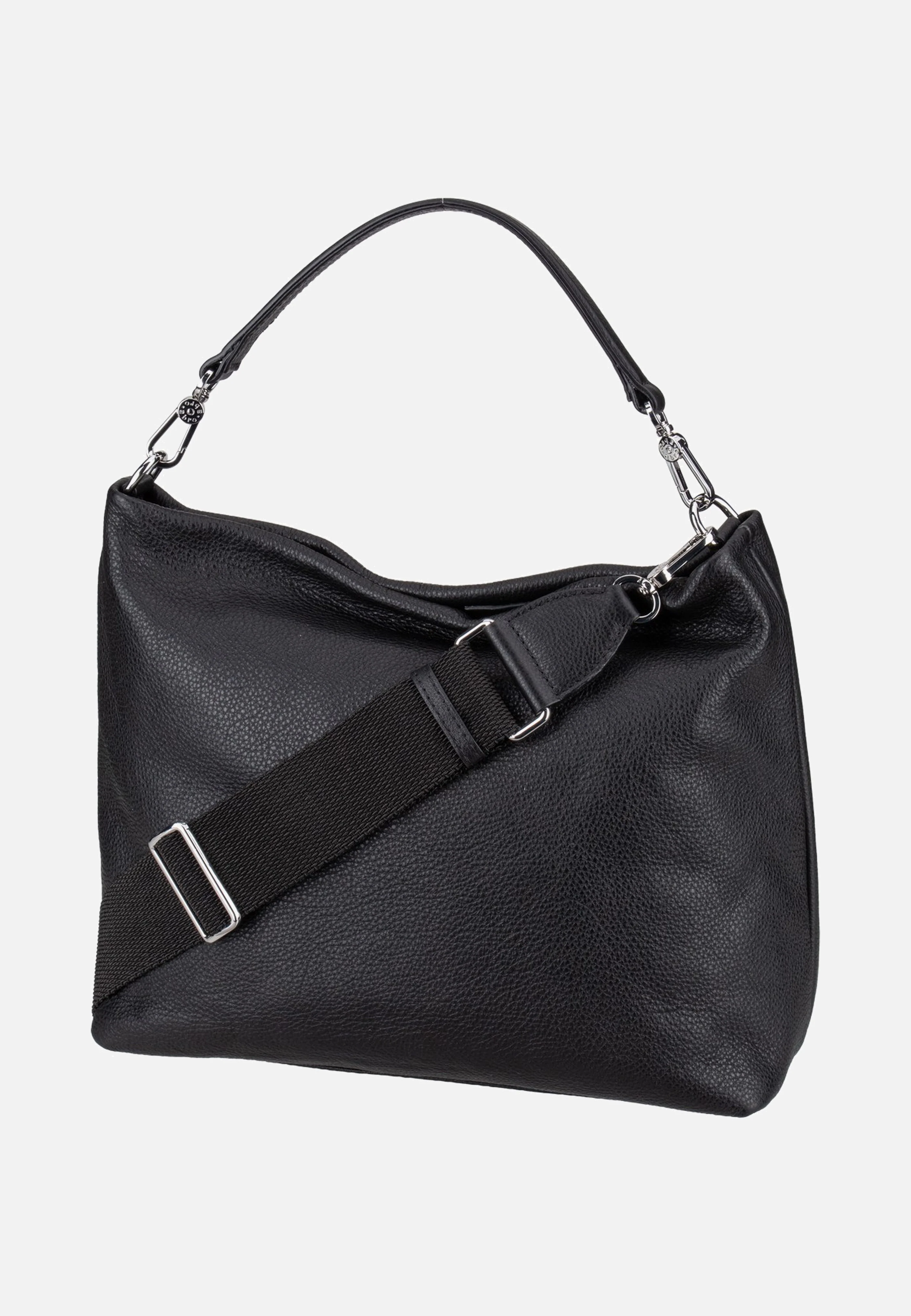 Kaia Black/Nickel - Hobo Bag - Image 3