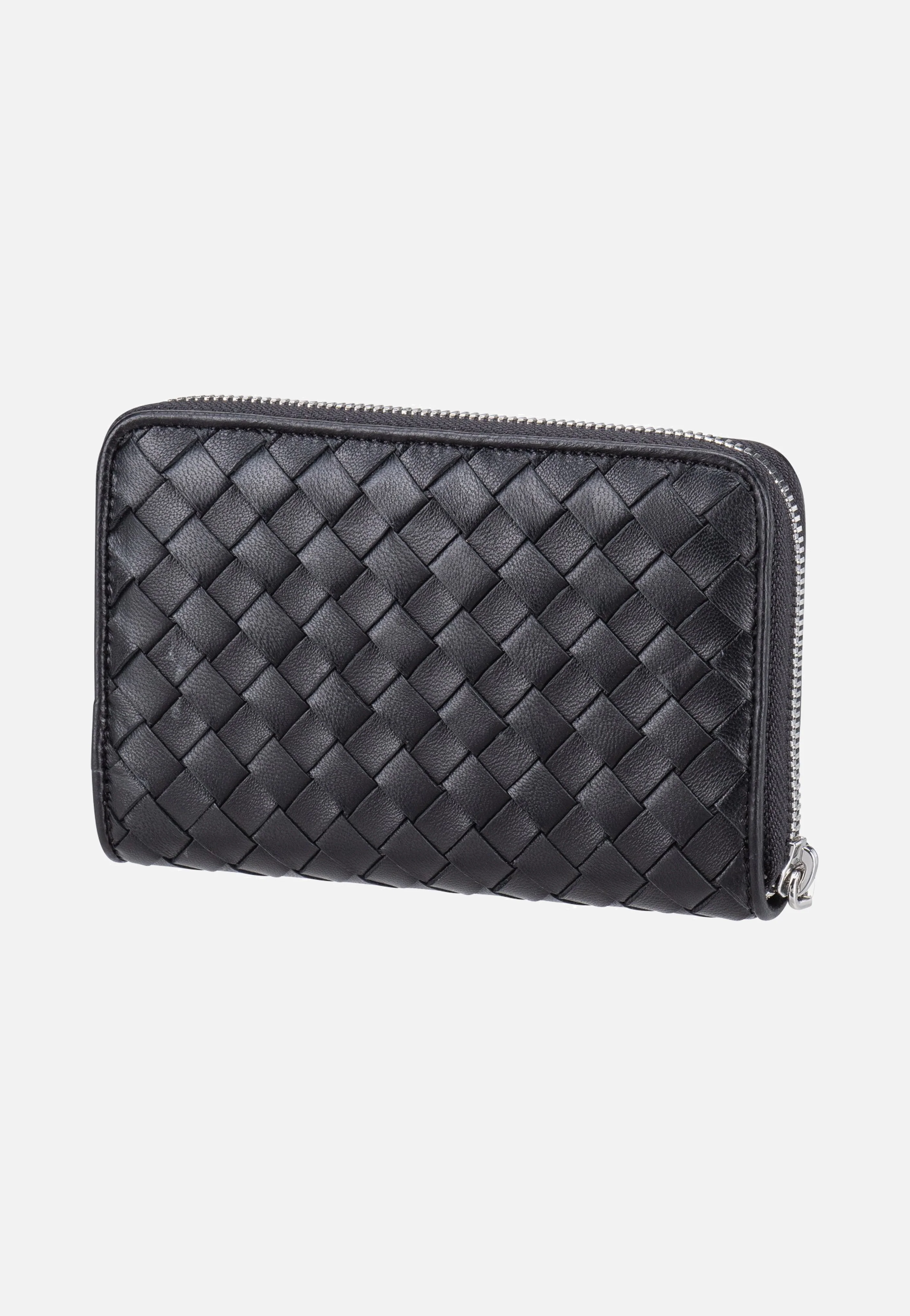 Piuma Weaving Wallet Black/Nickel - Portemonnaie - Image 3