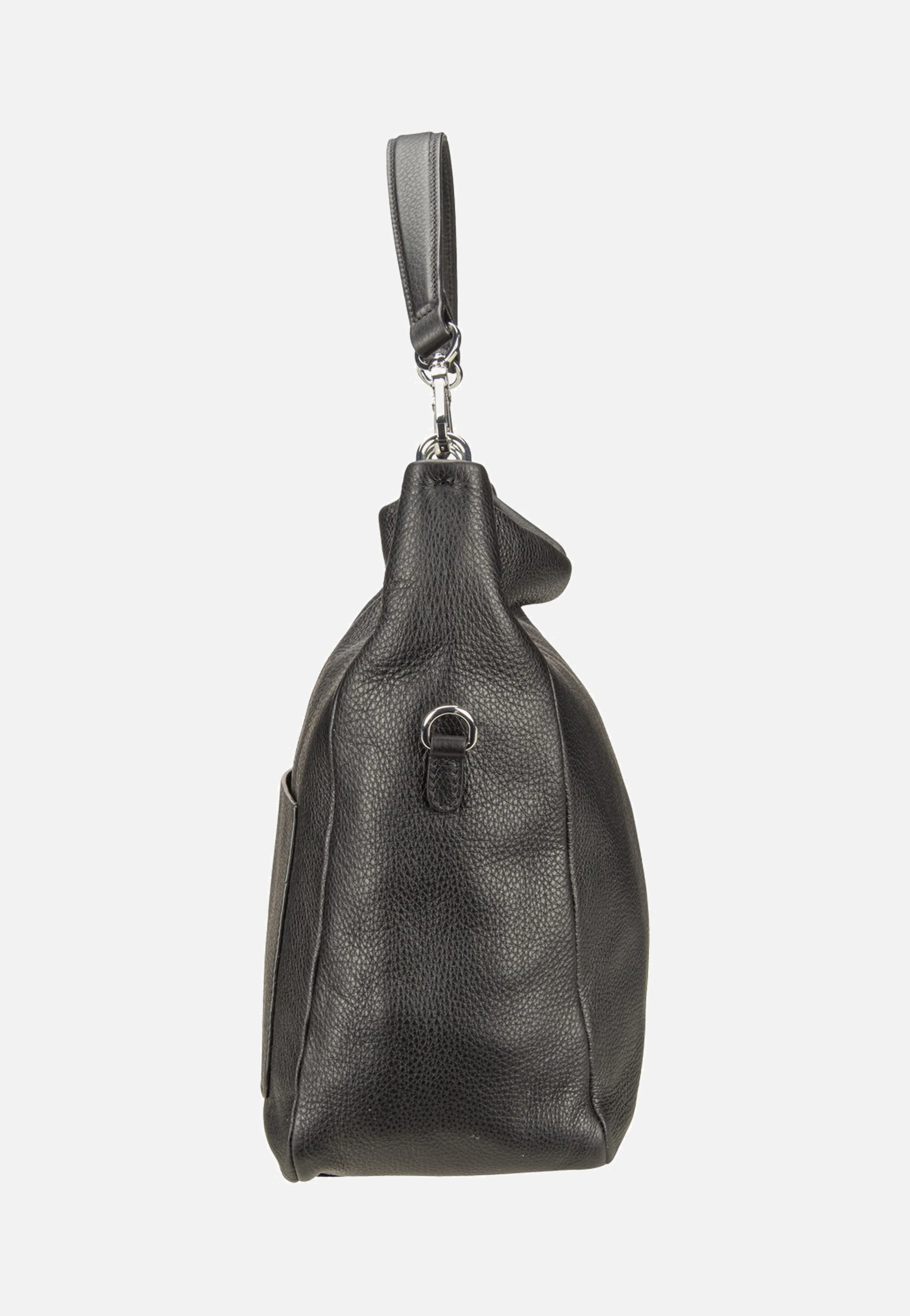 Raquel Small Black/Nickel - Hobo Bag - Image 4