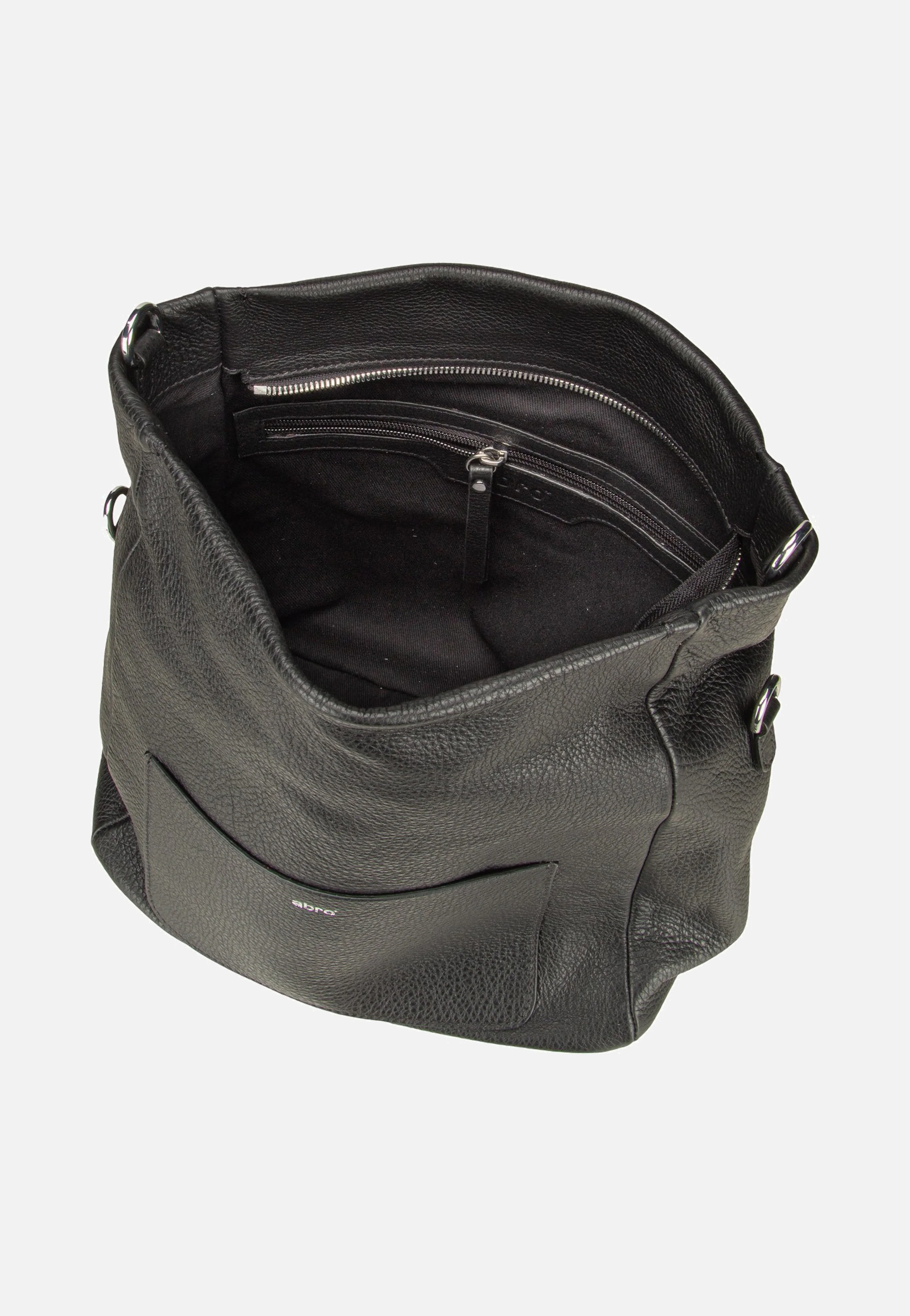 Raquel Small Black/Nickel - Hobo Bag - Image 5
