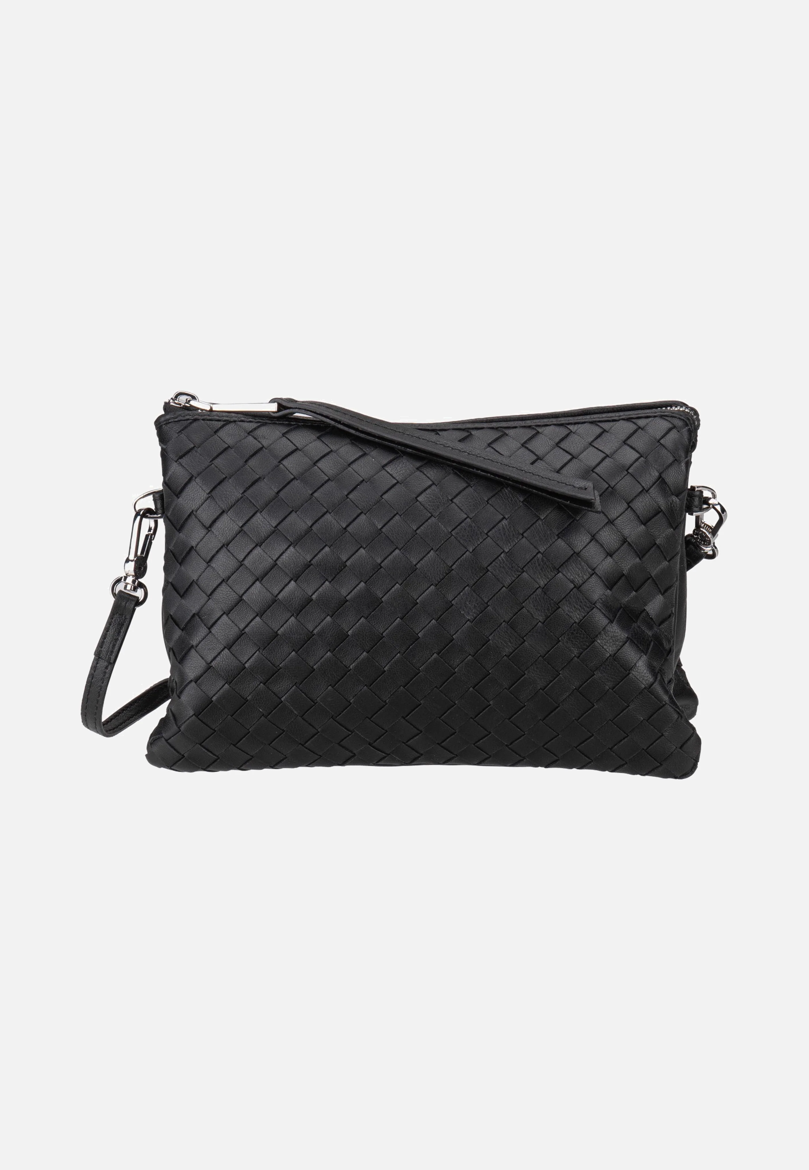 Threefold Piuma Weaving Black/Nickel - Crossbody Bag - Image 2