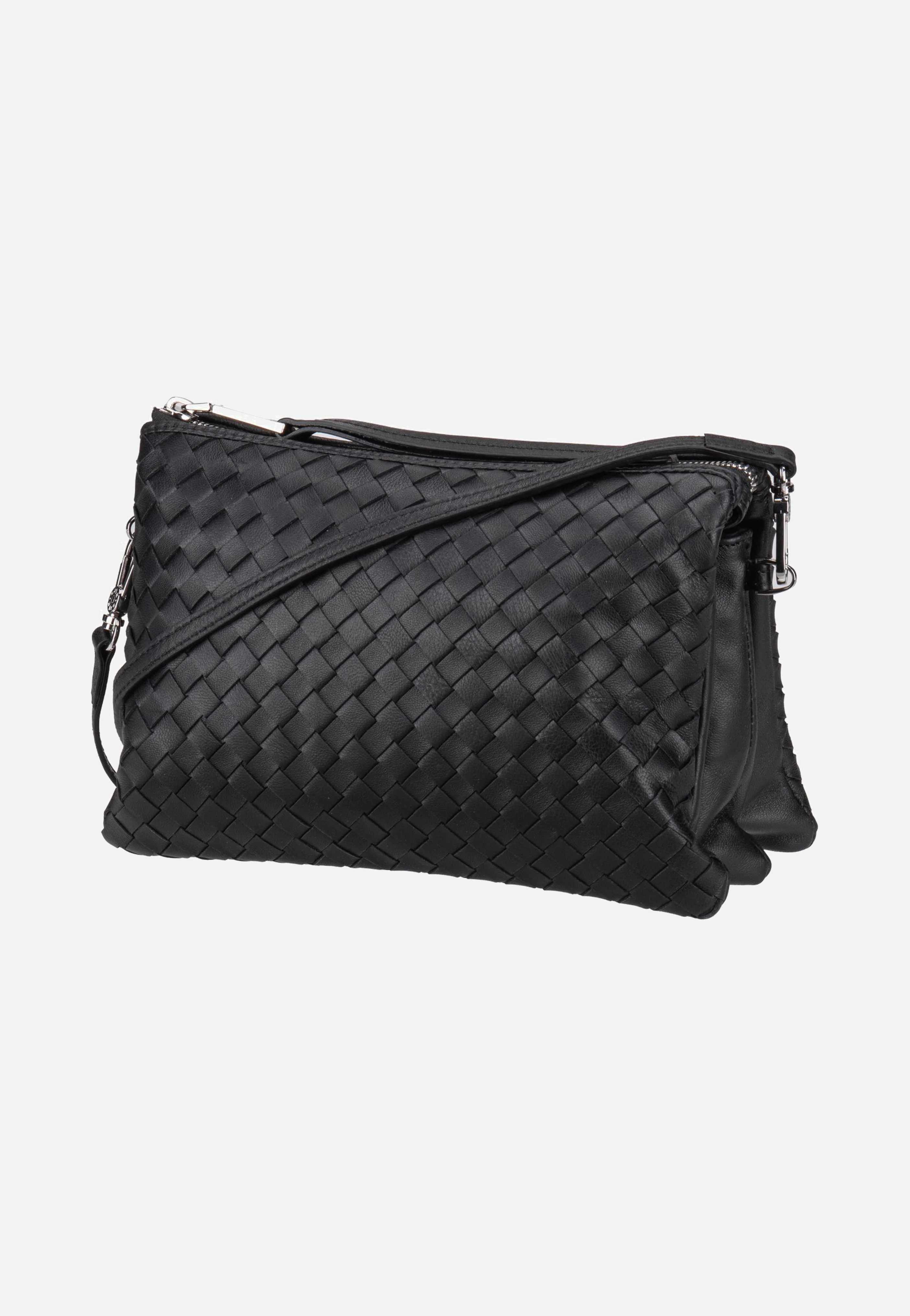 Threefold Piuma Weaving Black/Nickel - Crossbody Bag - Image 3