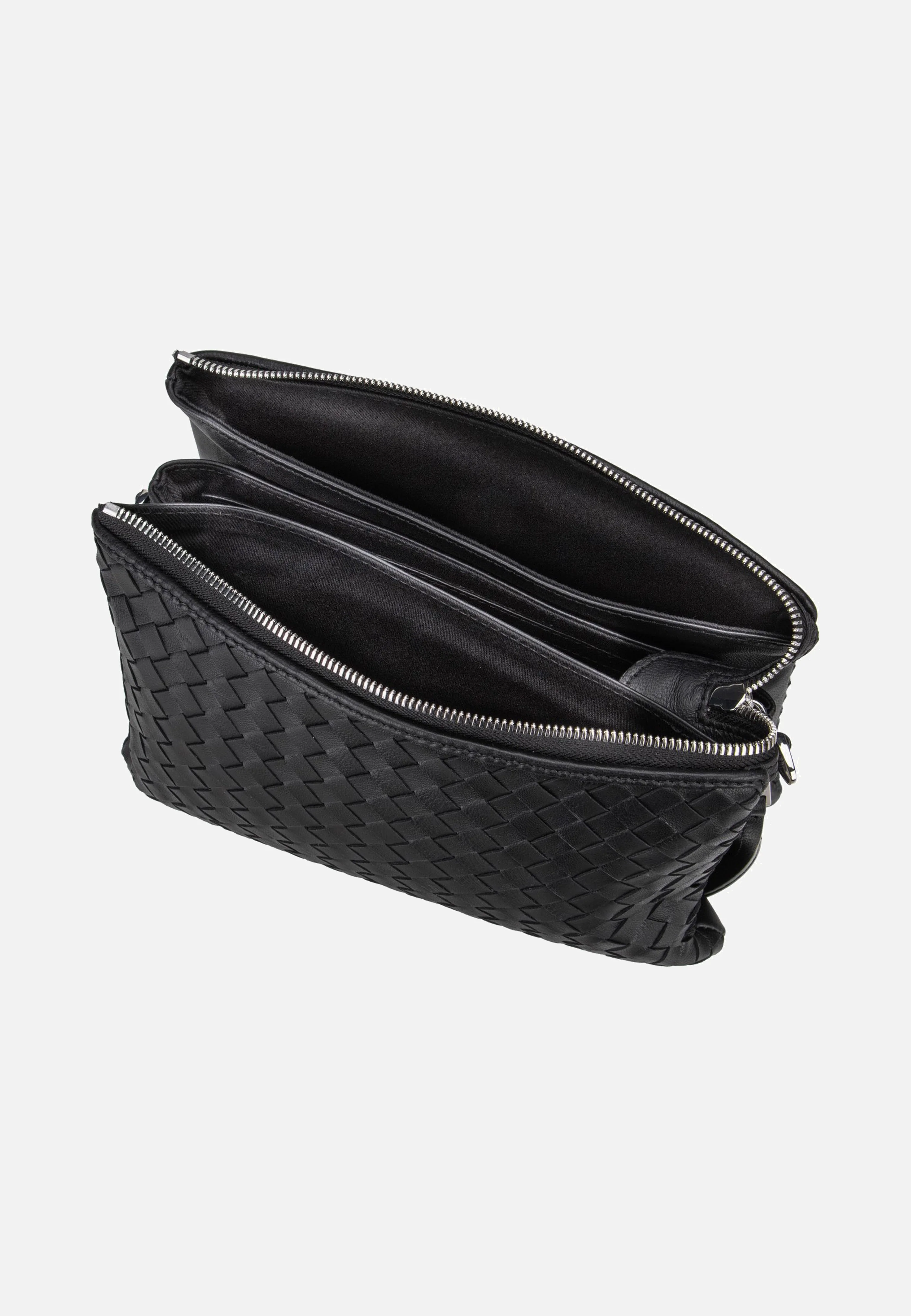 Threefold Piuma Weaving Black/Nickel - Crossbody Bag - Image 6