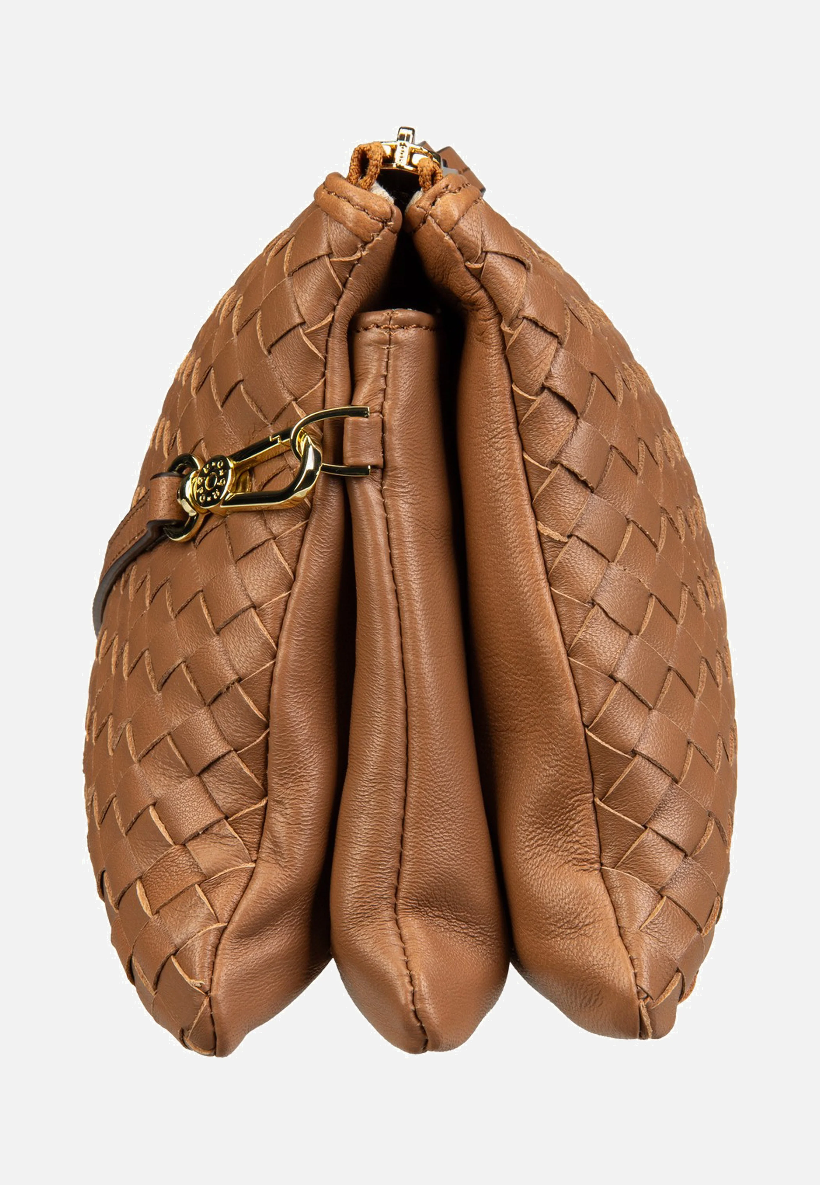 Threefold Piuma Weaving Cuoio - Crossbody Bag - Image 4