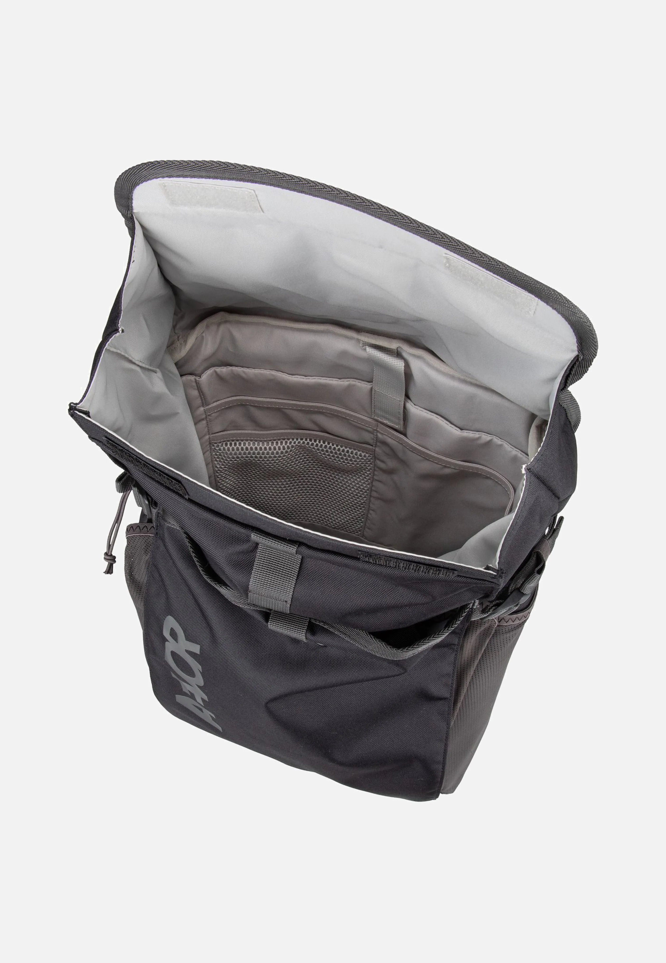 Roll Pack Black Charcoal - Rucksack - Image 3