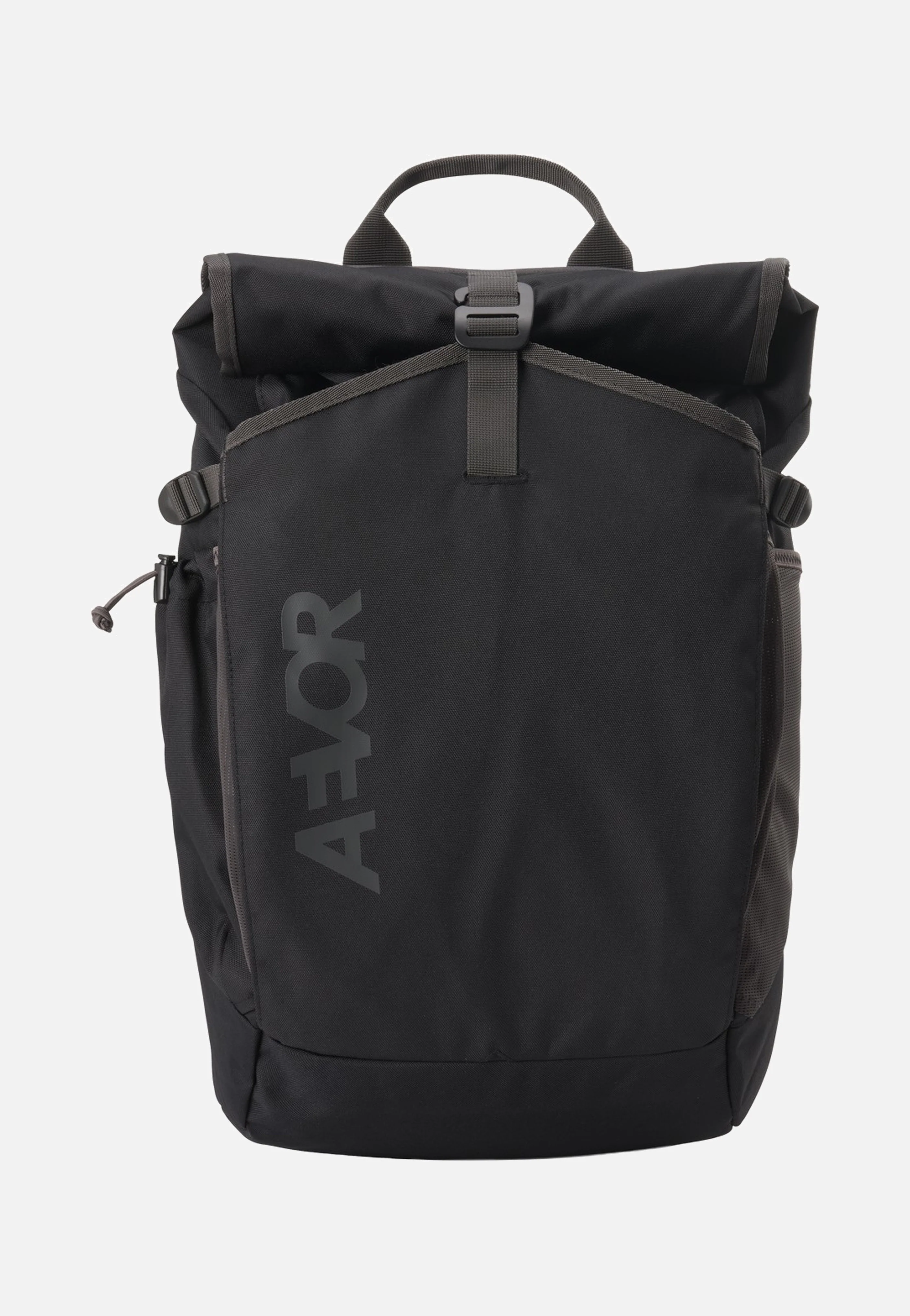 Roll Pack Black Charcoal - Rolltop Rucksack - Image 2