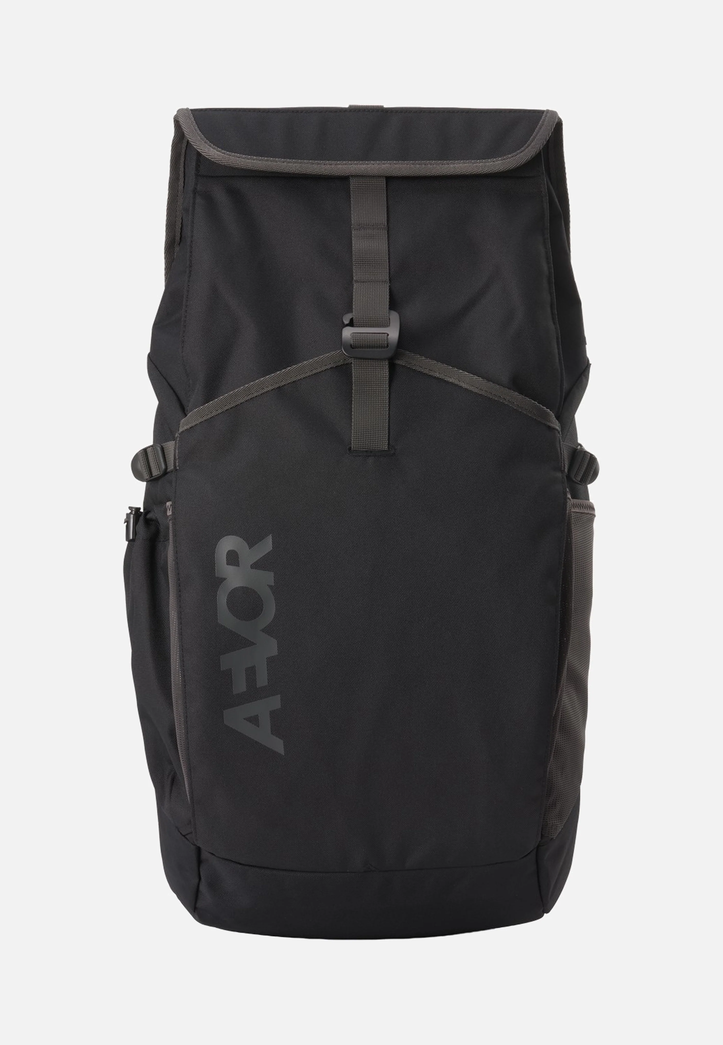 Roll Pack Black Charcoal - Rolltop Rucksack - Image 3