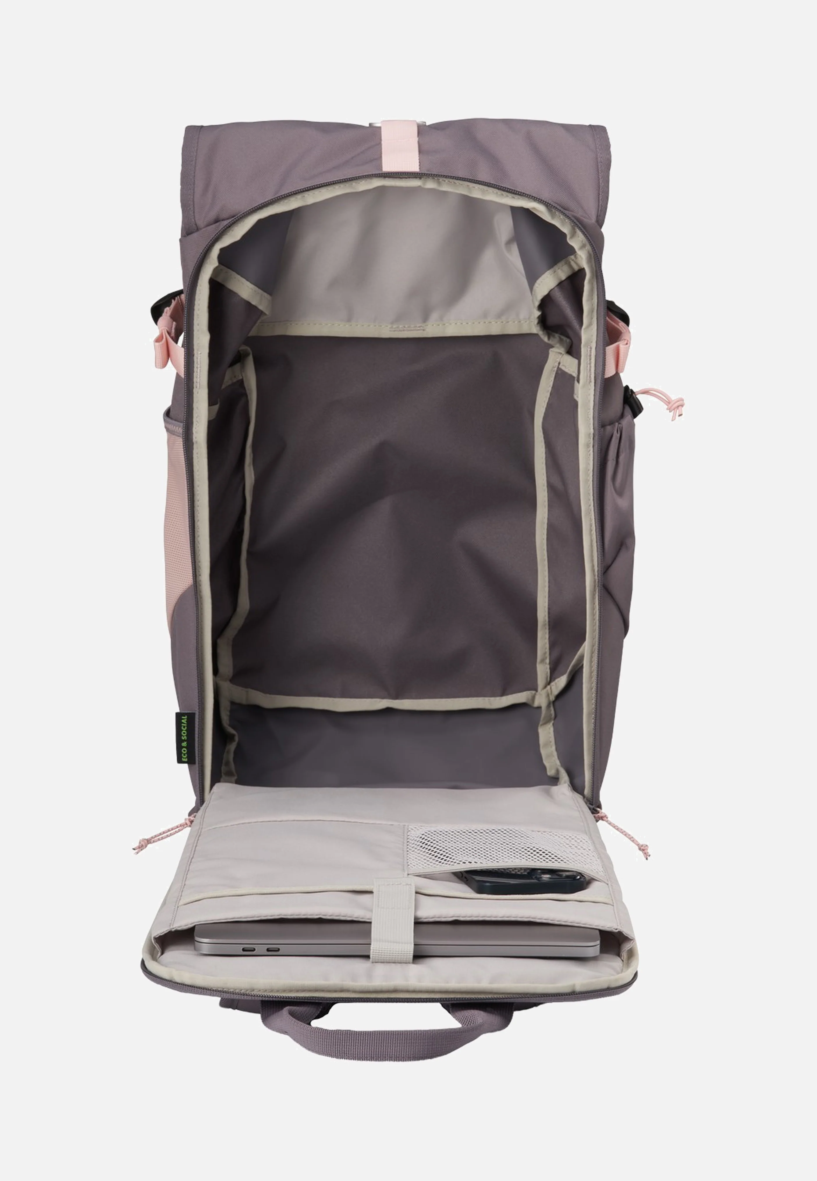 Roll Pack Tropical Lily - Rolltop Rucksack - Image 6