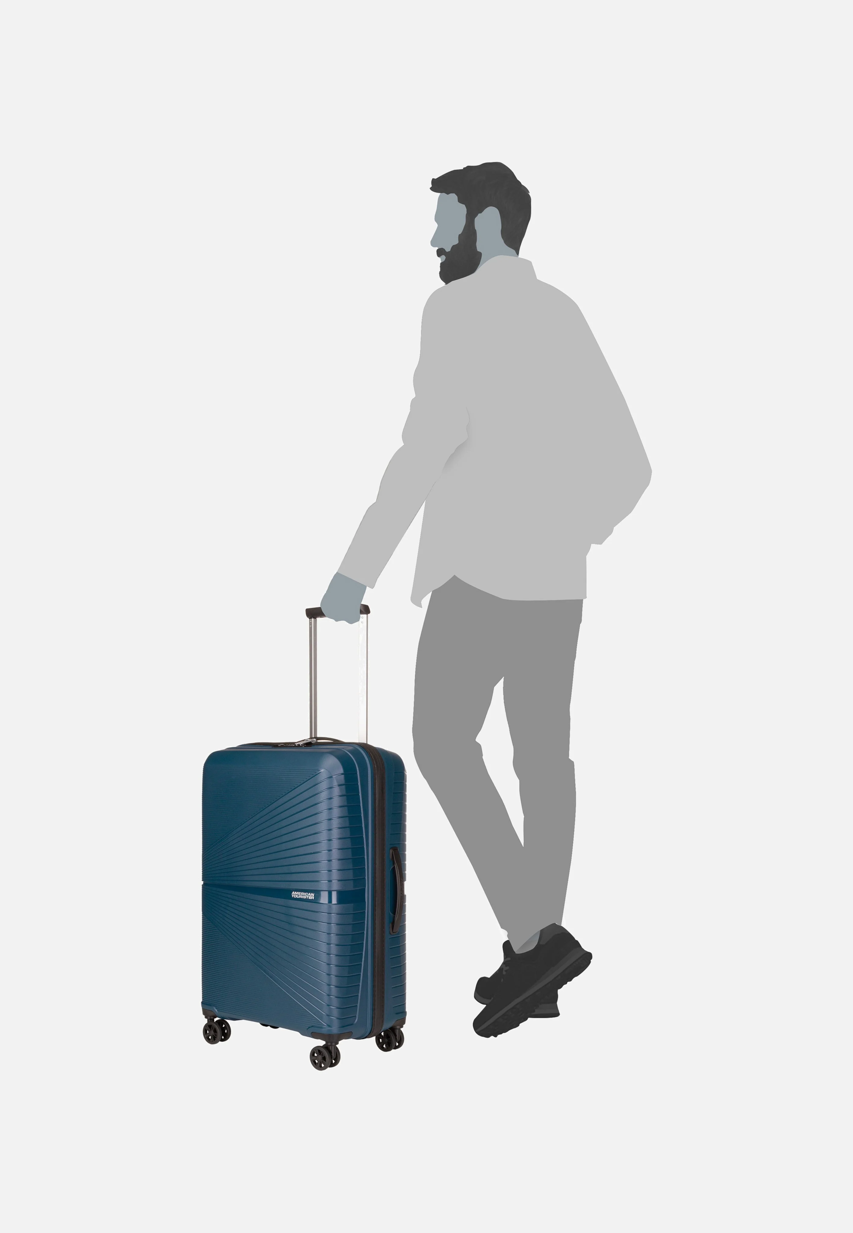 Airconic Spinner 67 Midnight Navy - Koffer - Image 7