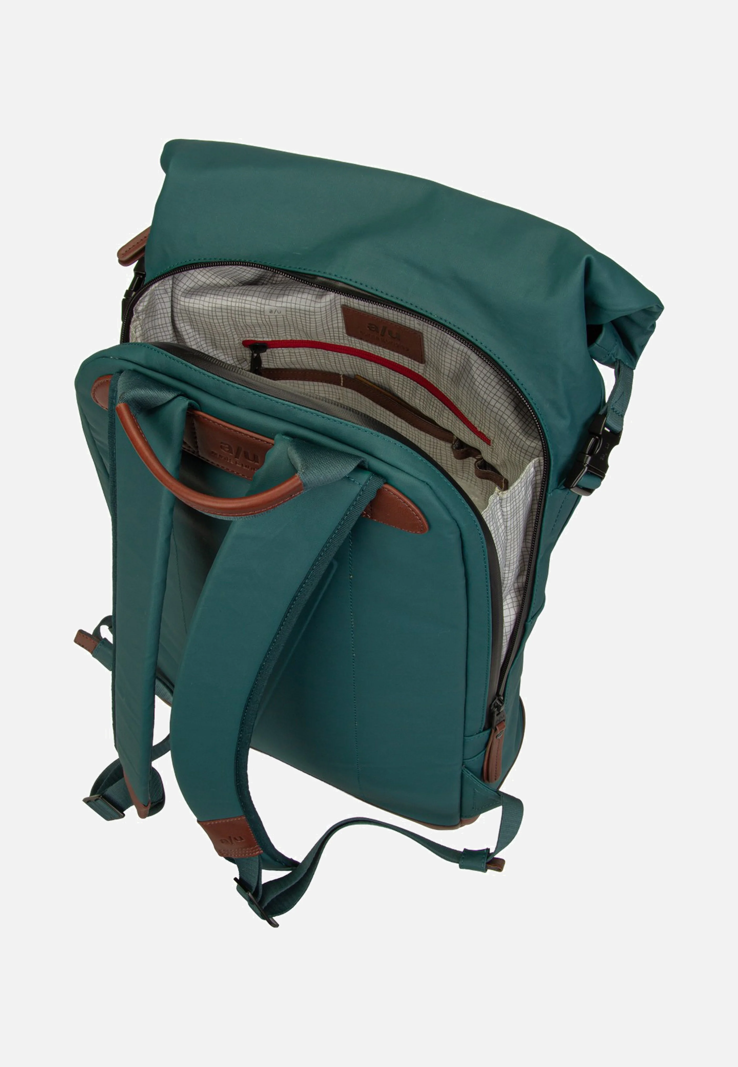 Fukui Transformative Teal  - Rolltop Rucksack - Image 5