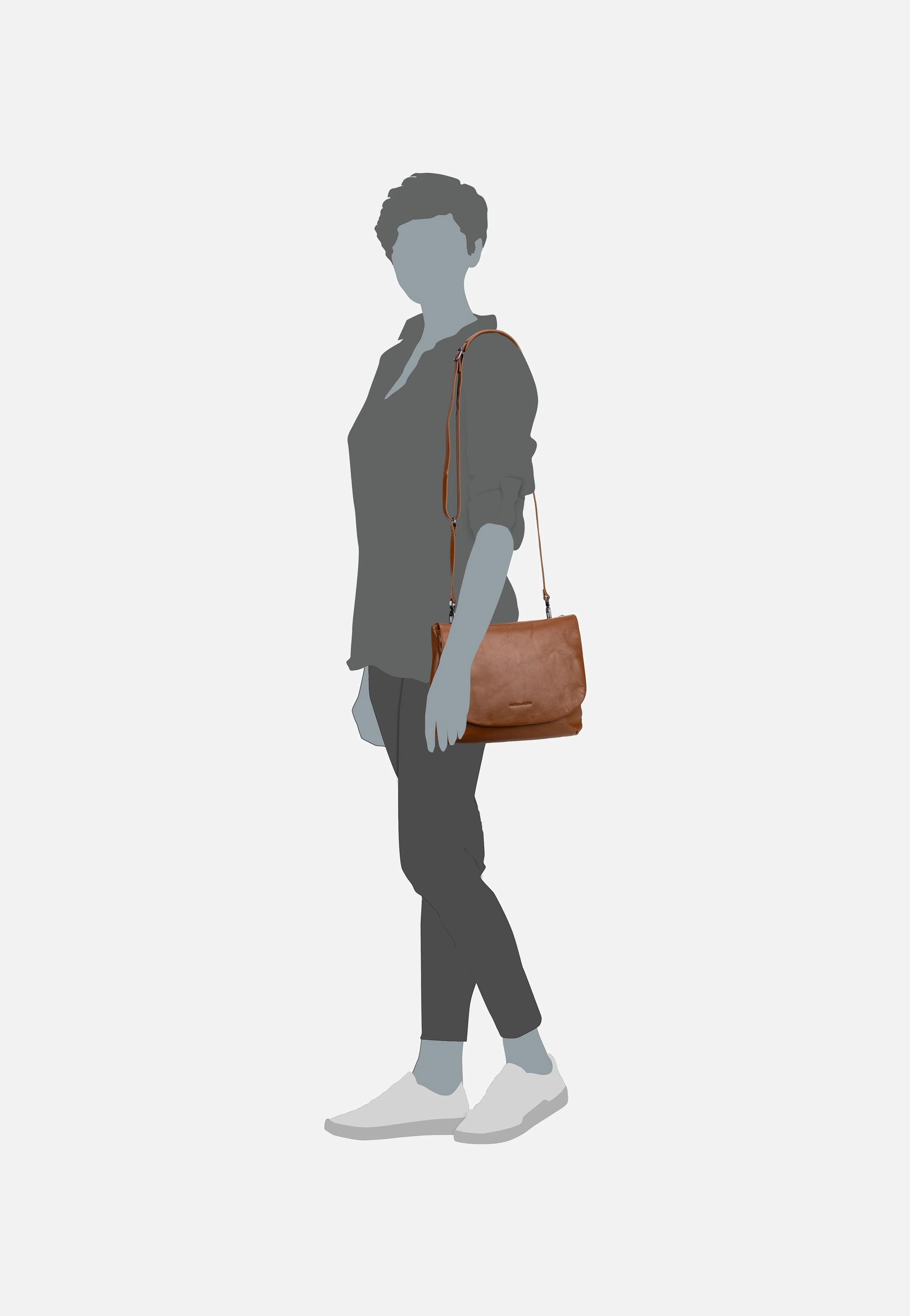 Jabong Cognac - Crossbody Bag - Image 7