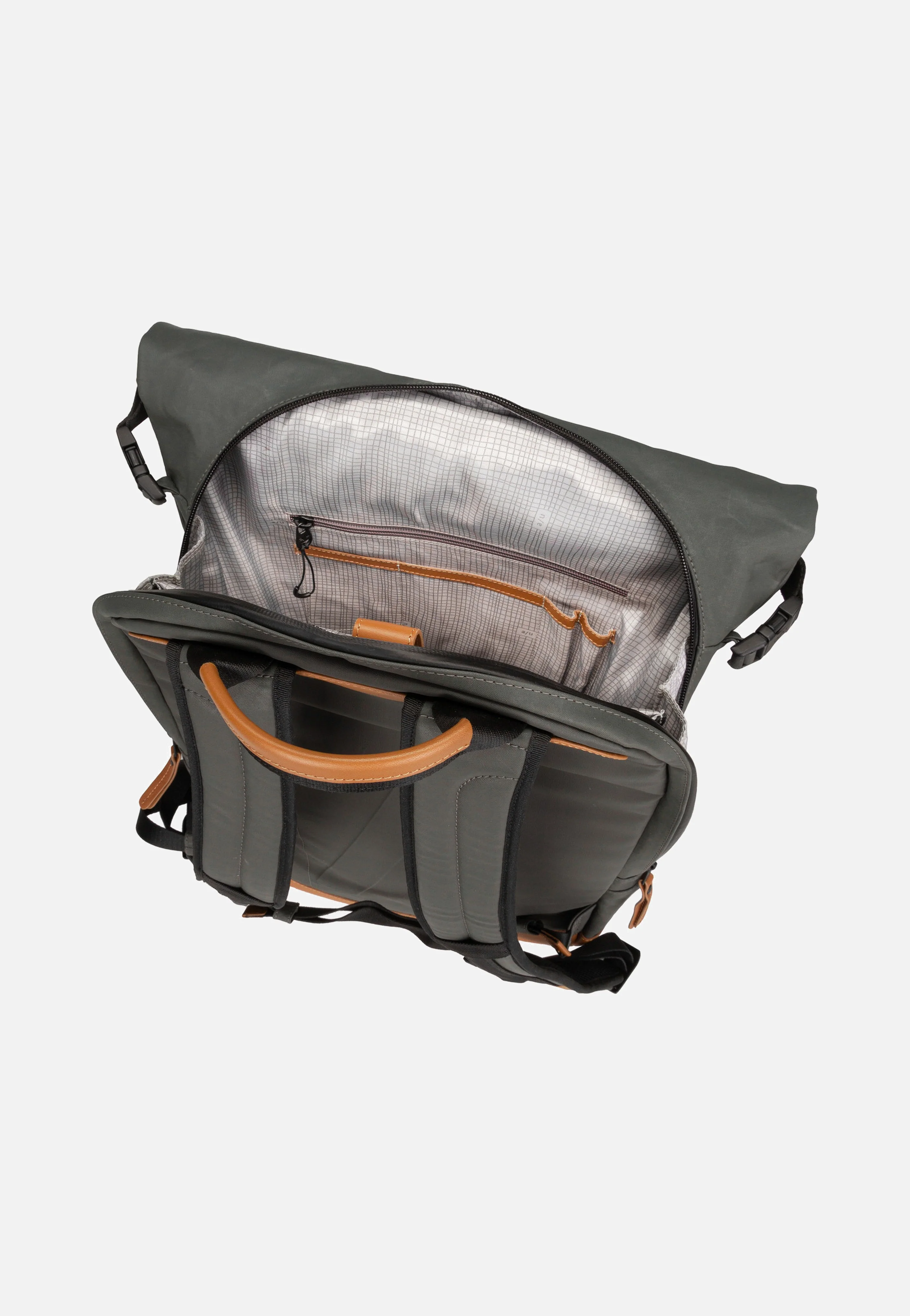 Matsuyama Gravity Grey - Rolltop Rucksack - Image 4