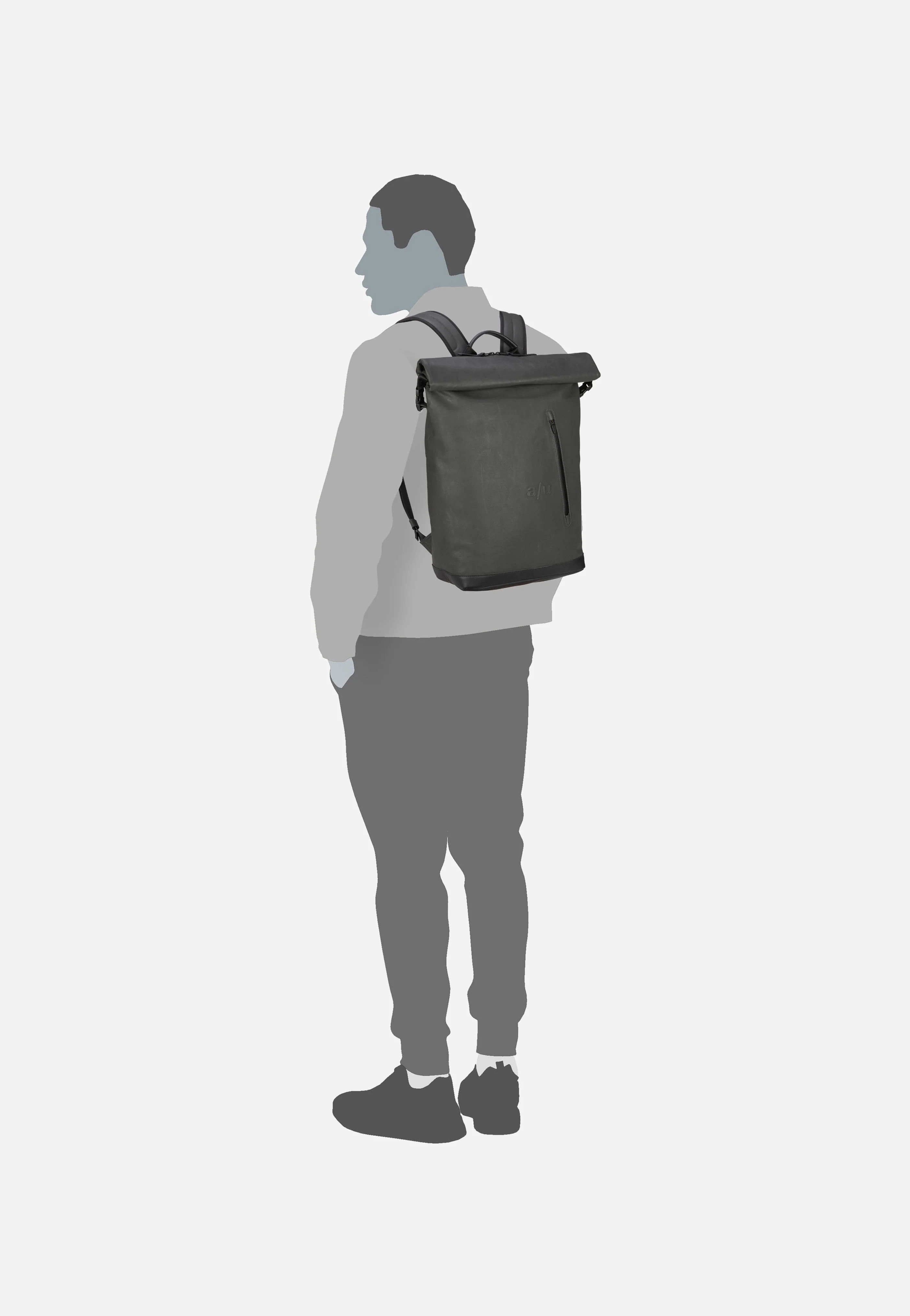 Matsuyama Volcanic Ash - Rolltop Rucksack - Image 5