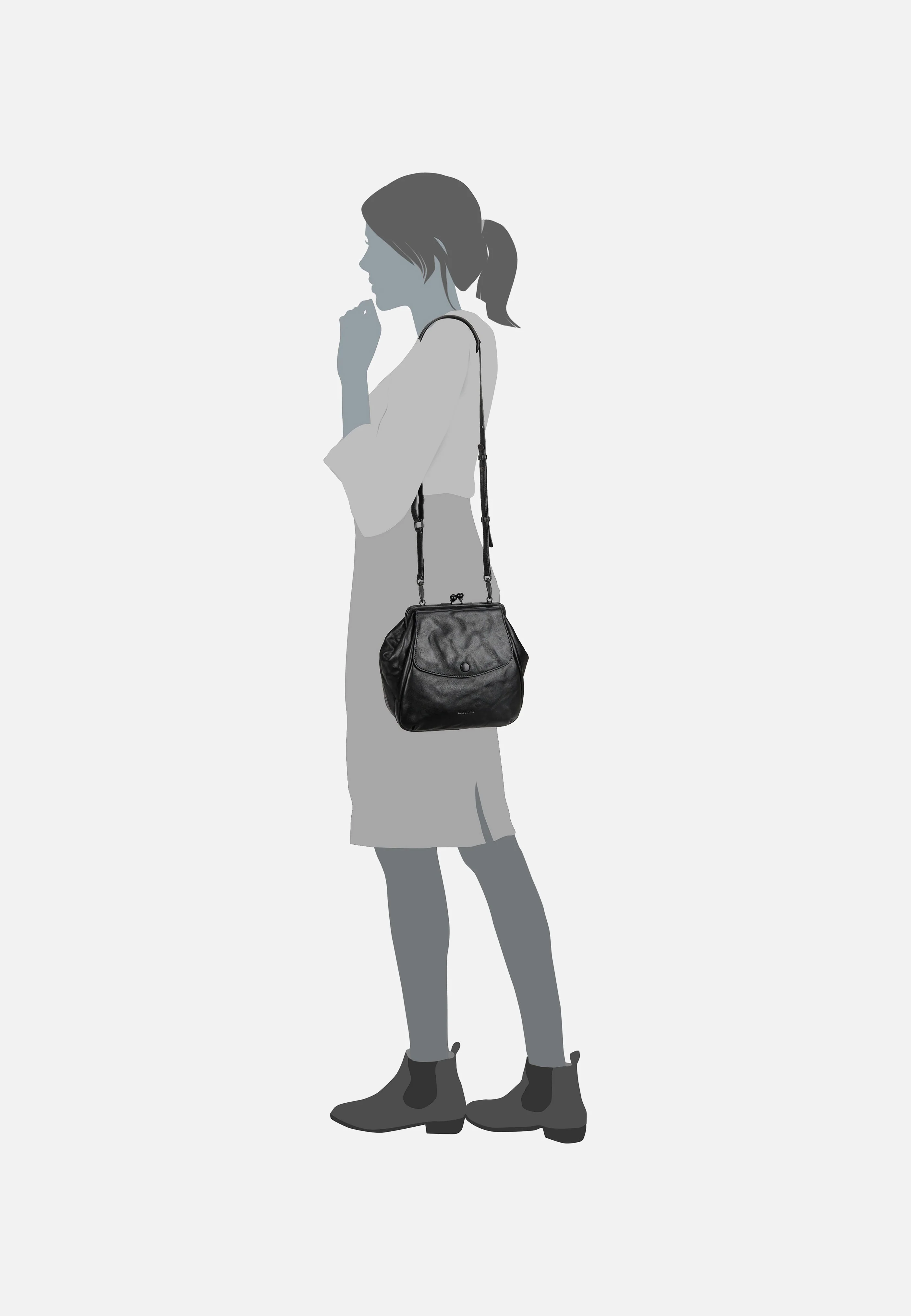 Mrs. Cake Pop Black Smoke - Beuteltasche - Image 8