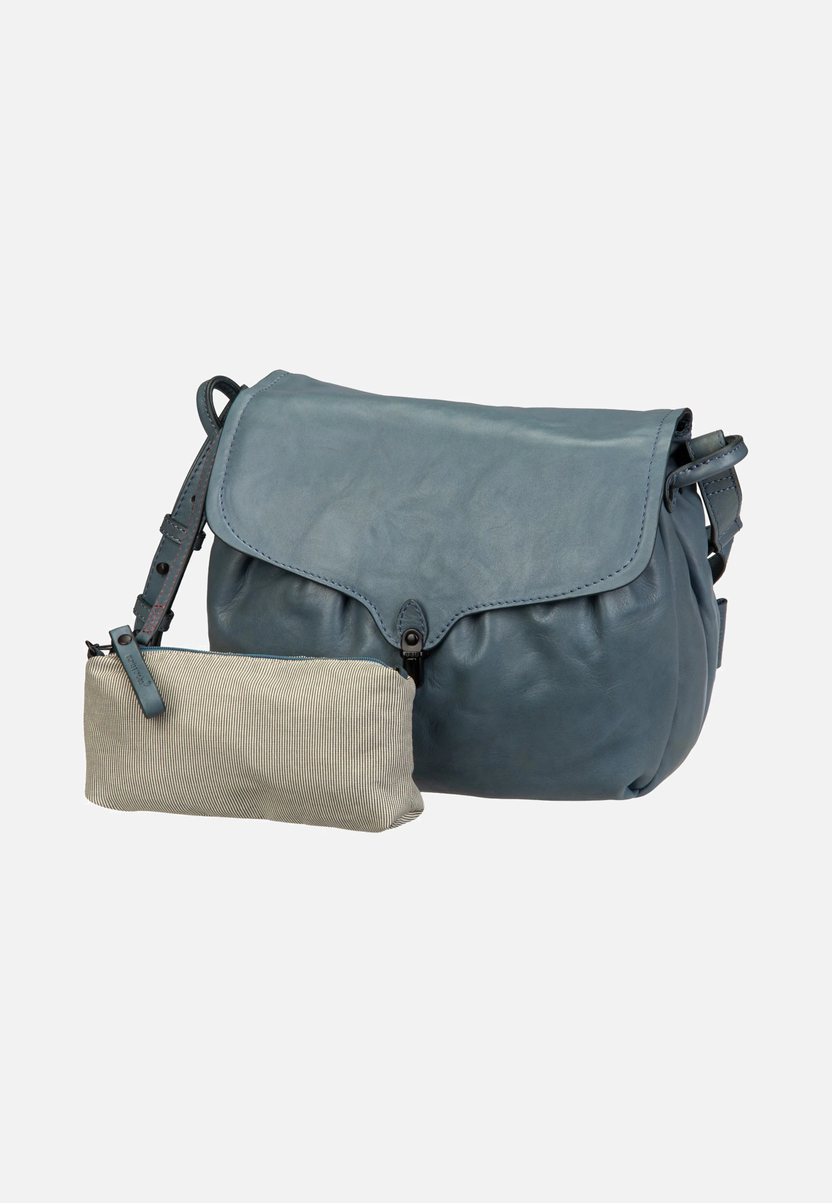 Mrs. Pineapple Pie Aegean Blue  - Saddle Bag - Image 3