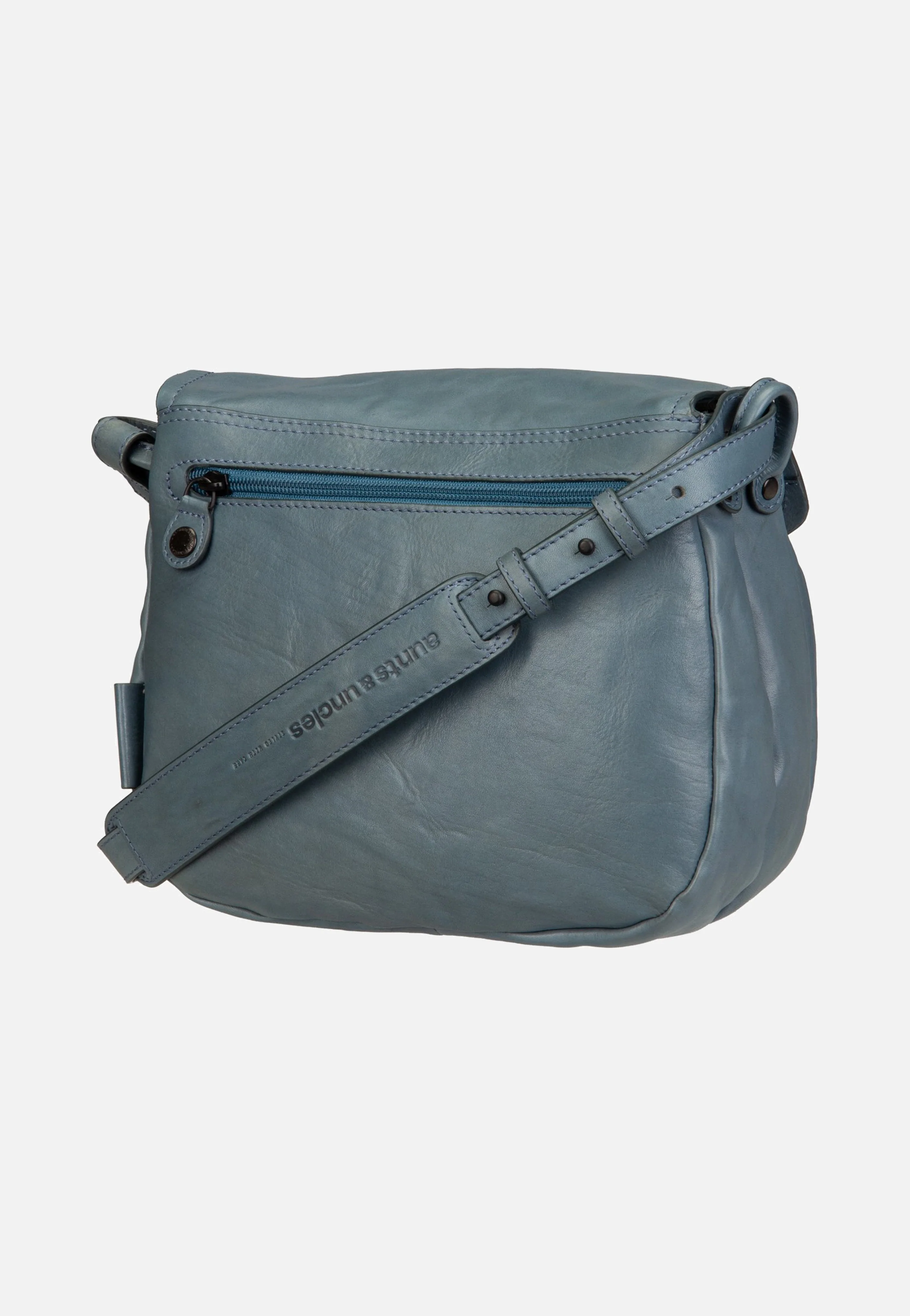 Mrs. Pineapple Pie Aegean Blue  - Saddle Bag - Image 4