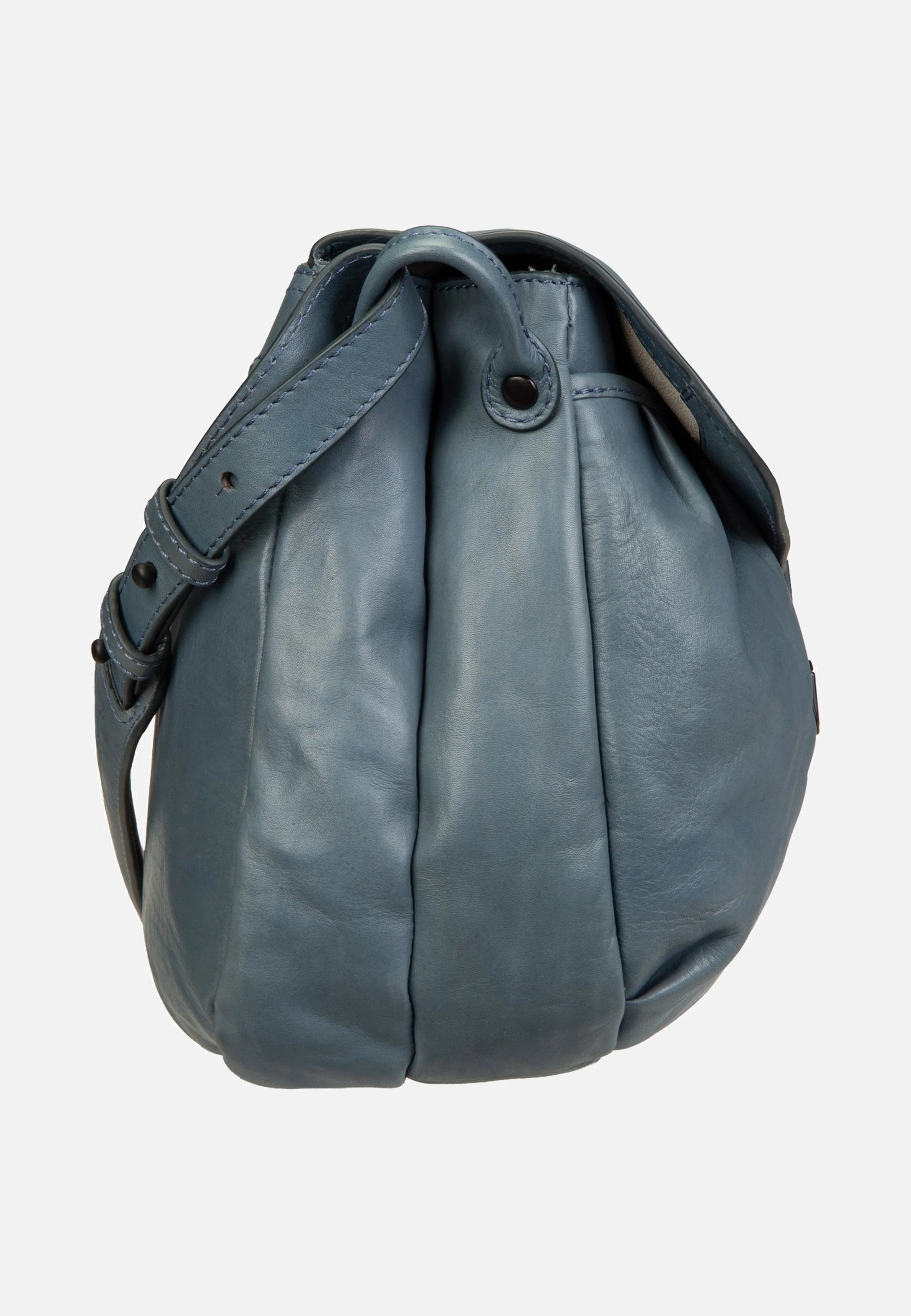 Mrs. Pineapple Pie Aegean Blue  - Saddle Bag - Image 5