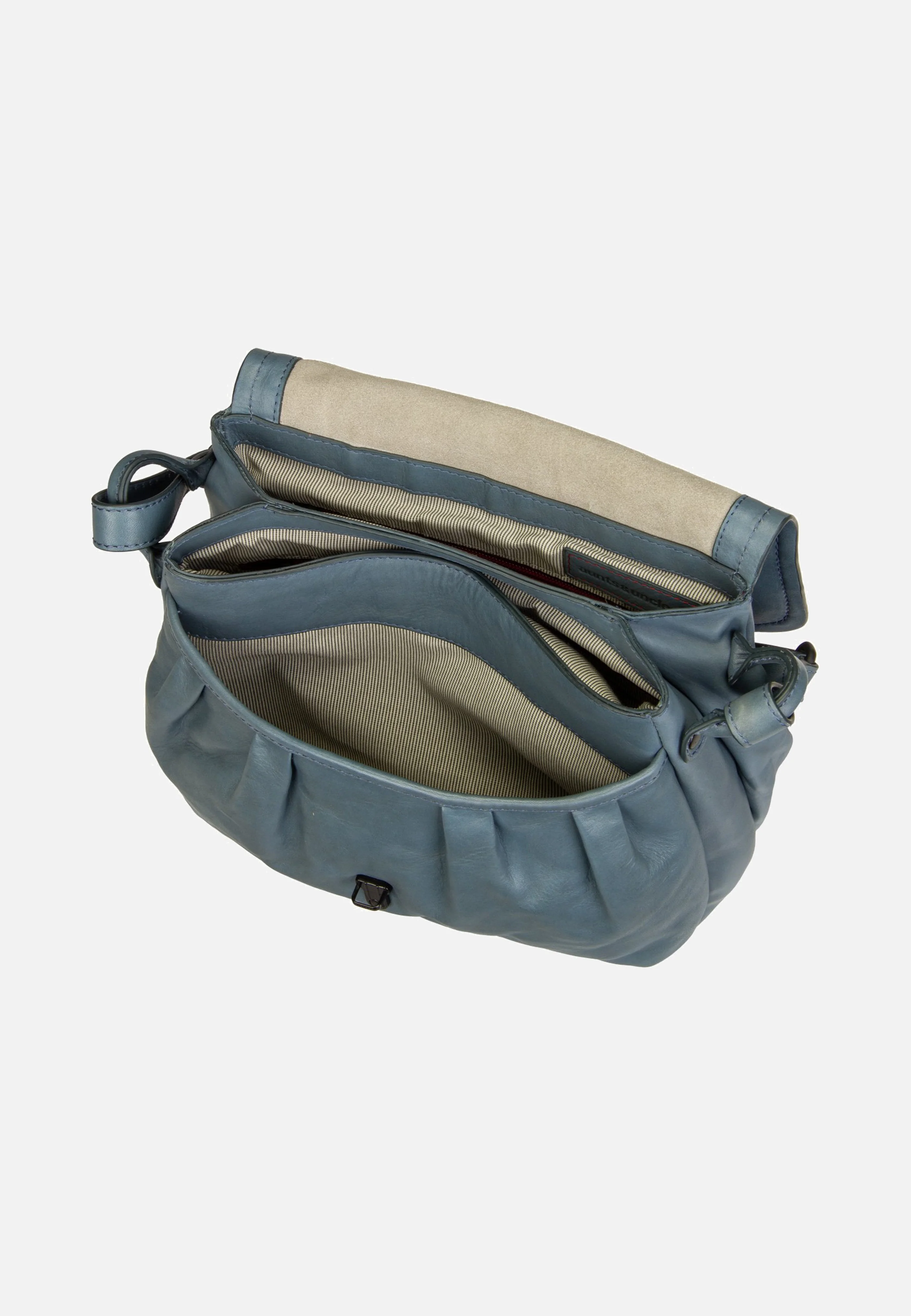 Mrs. Pineapple Pie Aegean Blue  - Saddle Bag - Image 7