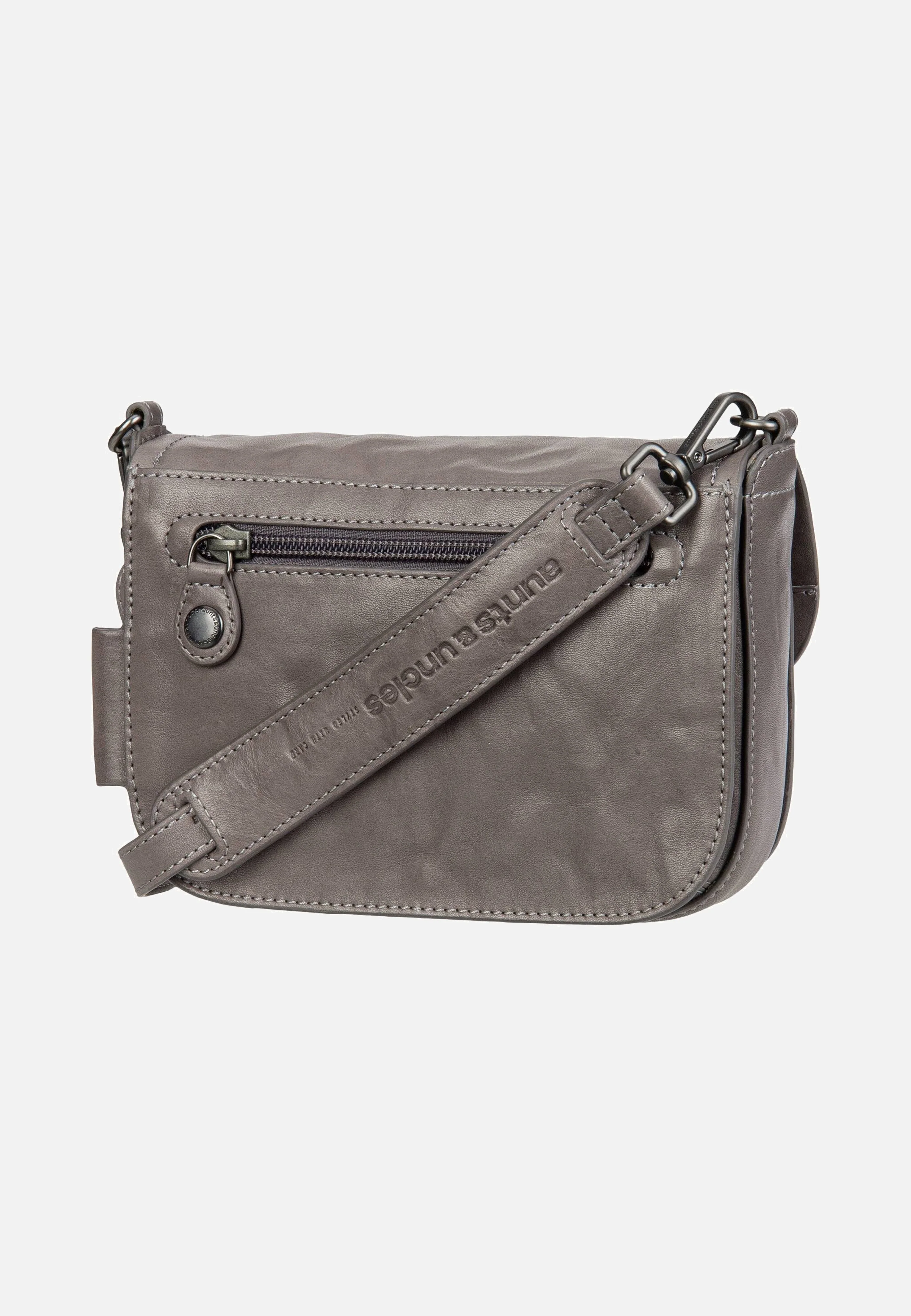 Mrs. Waffle Oyster Grey - Saddle Bag - Image 2