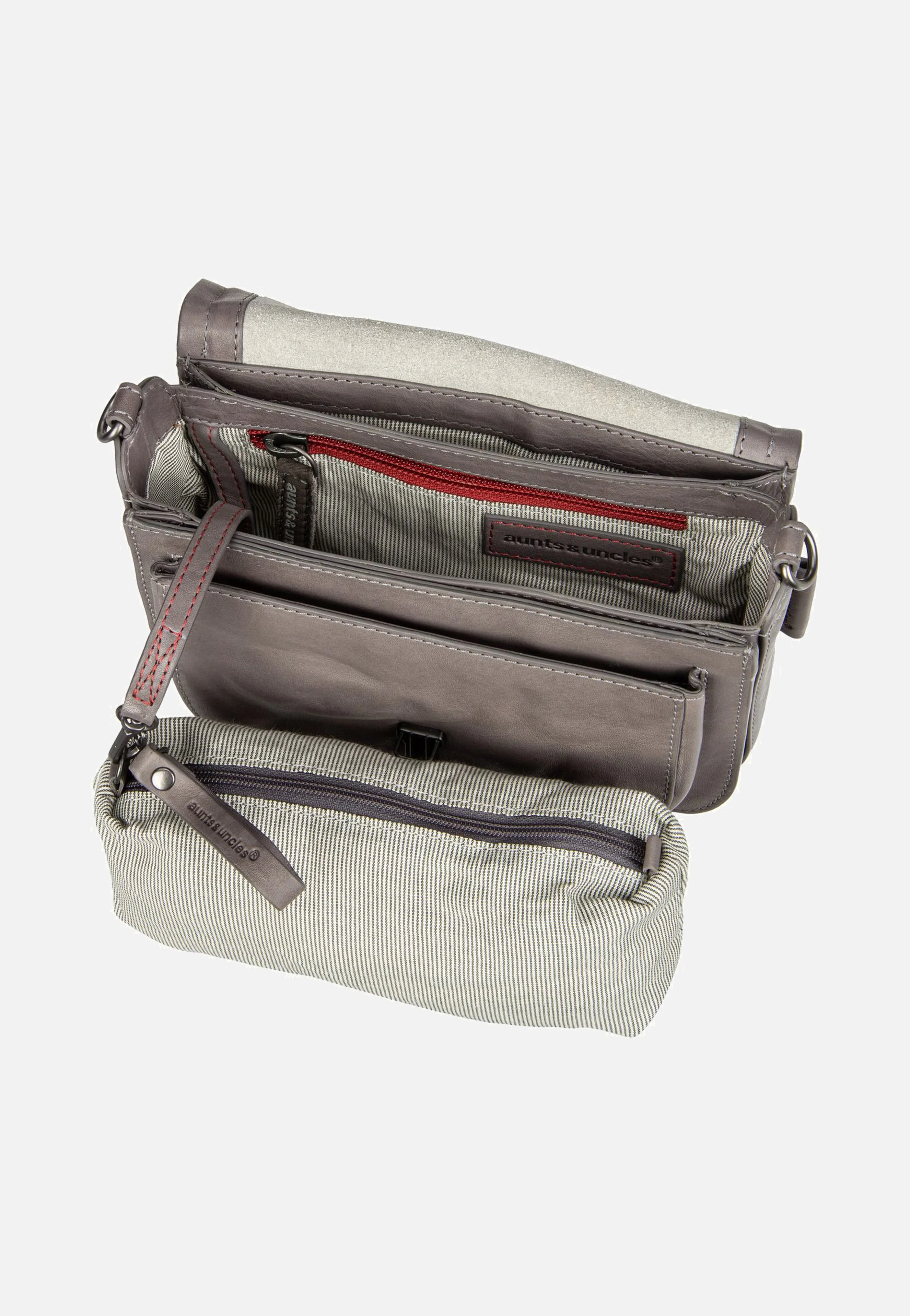 Mrs. Waffle Oyster Grey - Saddle Bag - Image 3