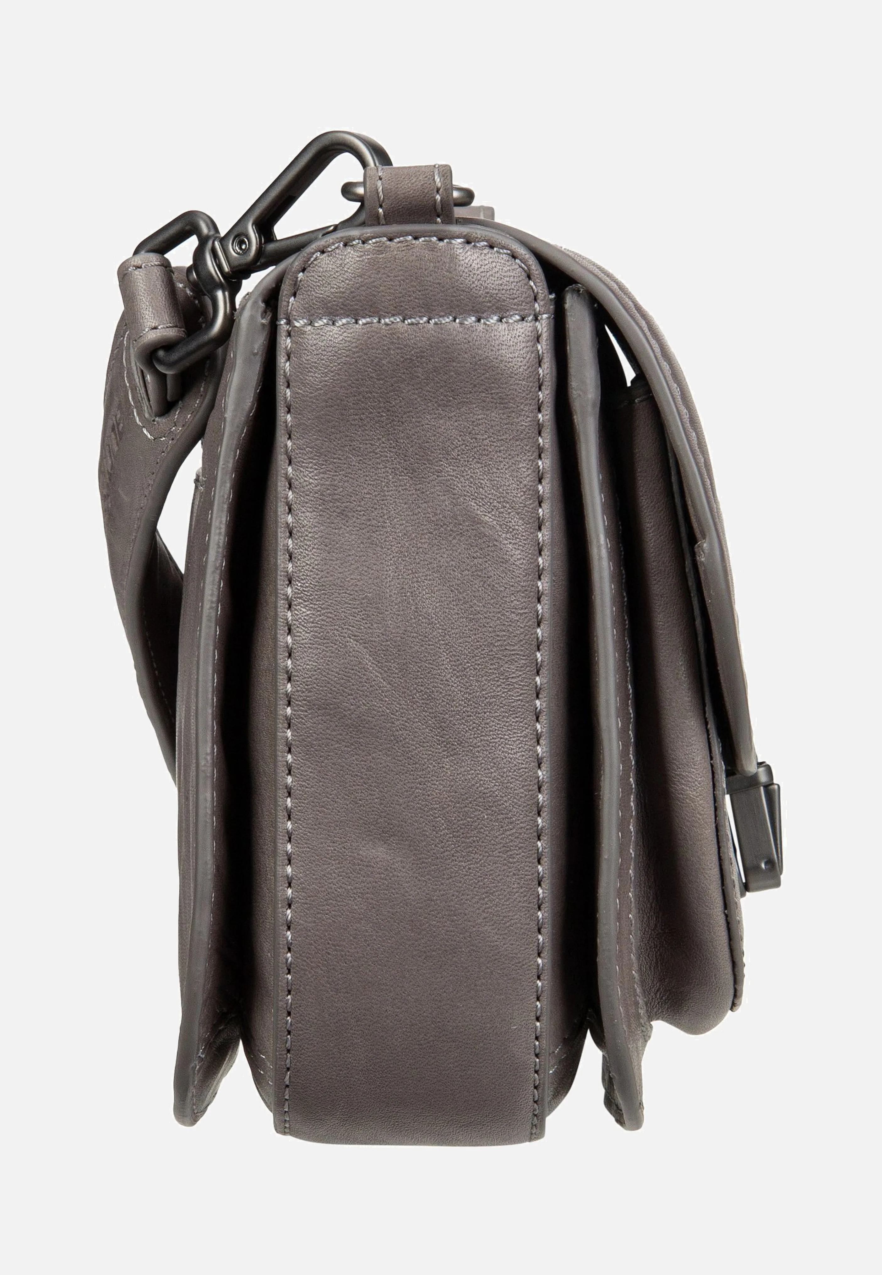 Mrs. Waffle Oyster Grey - Saddle Bag - Image 5