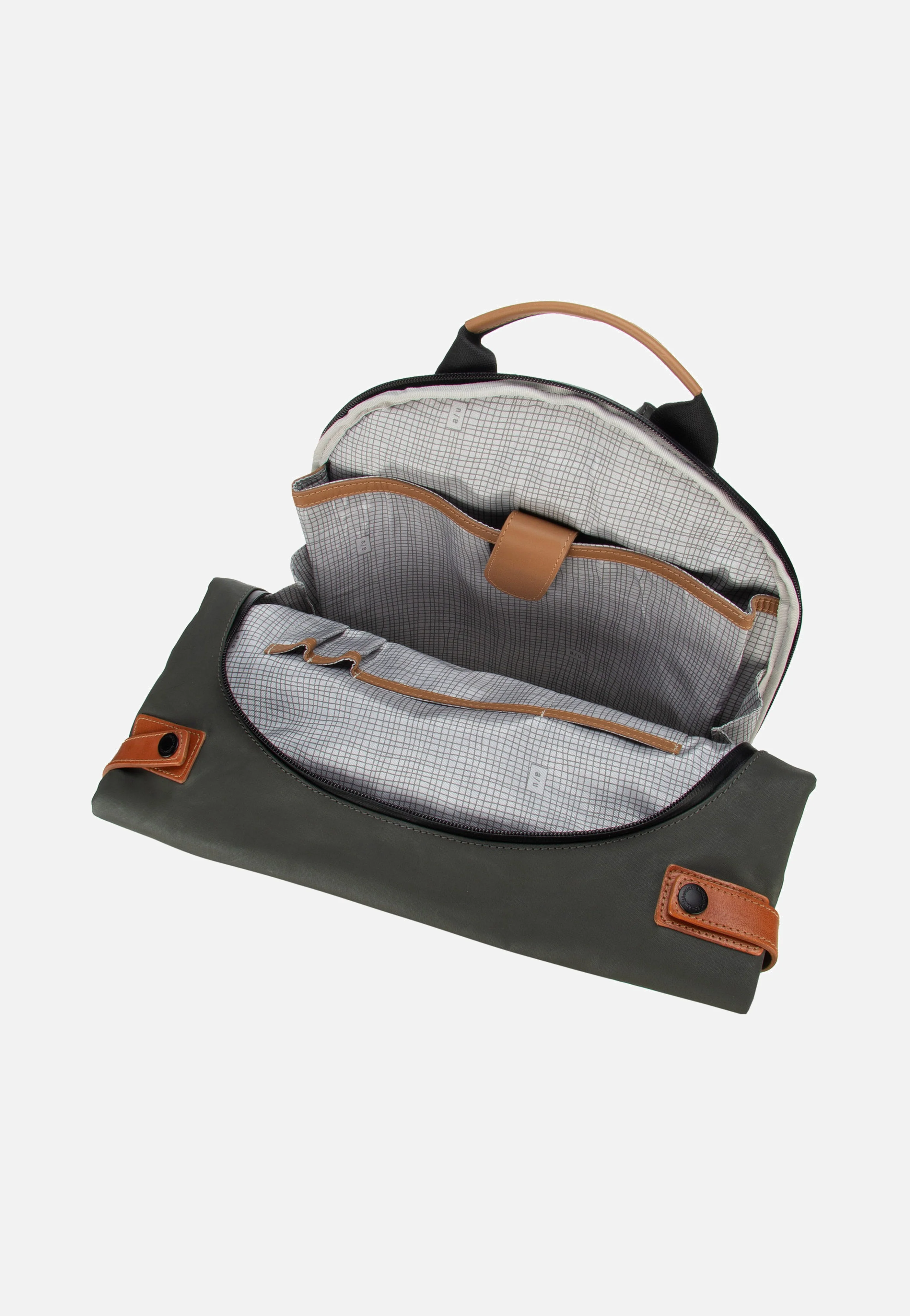 Osaka Gravity Grey - Rolltop Rucksack - Image 3