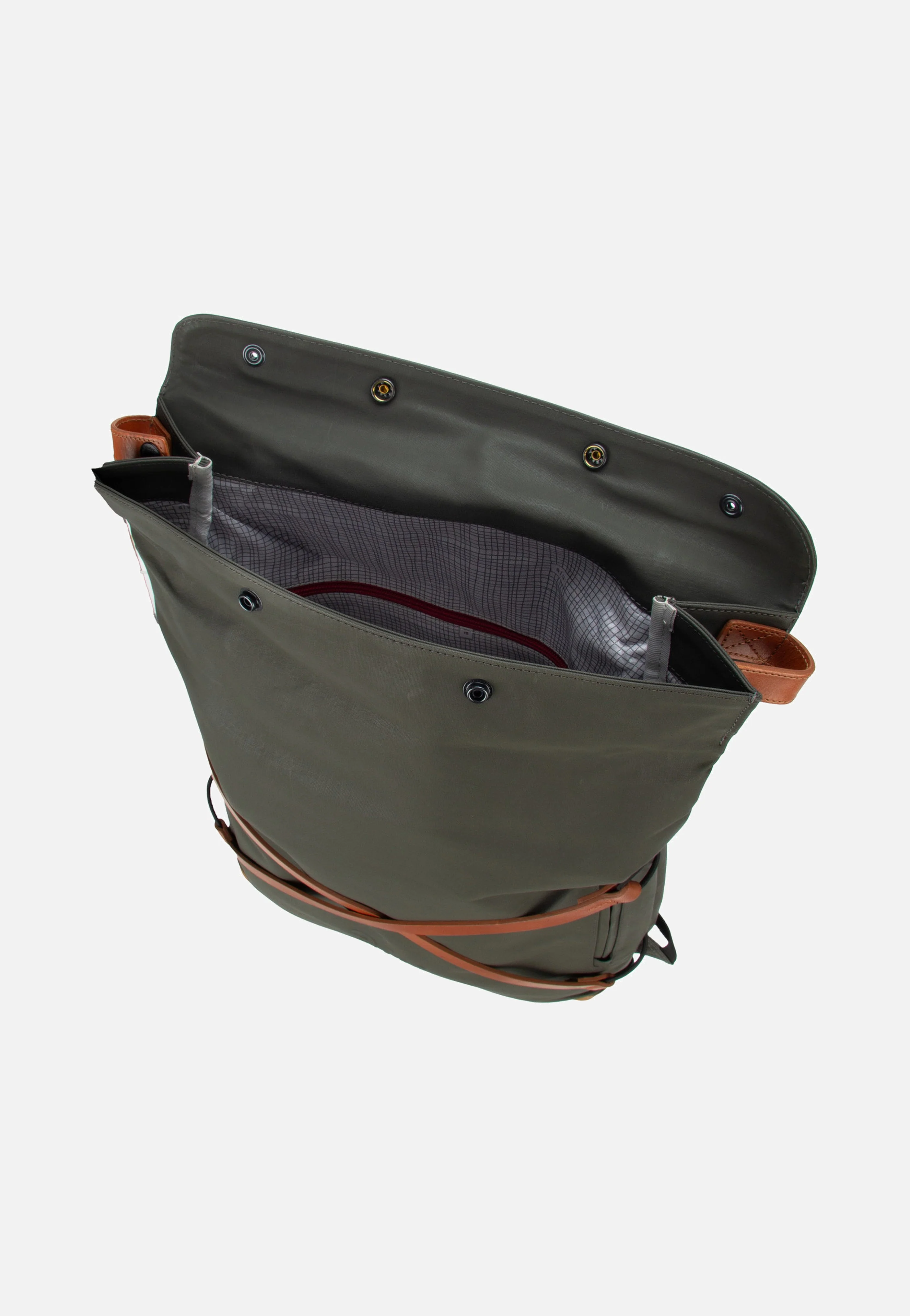 Osaka Gravity Grey - Rolltop Rucksack - Image 4