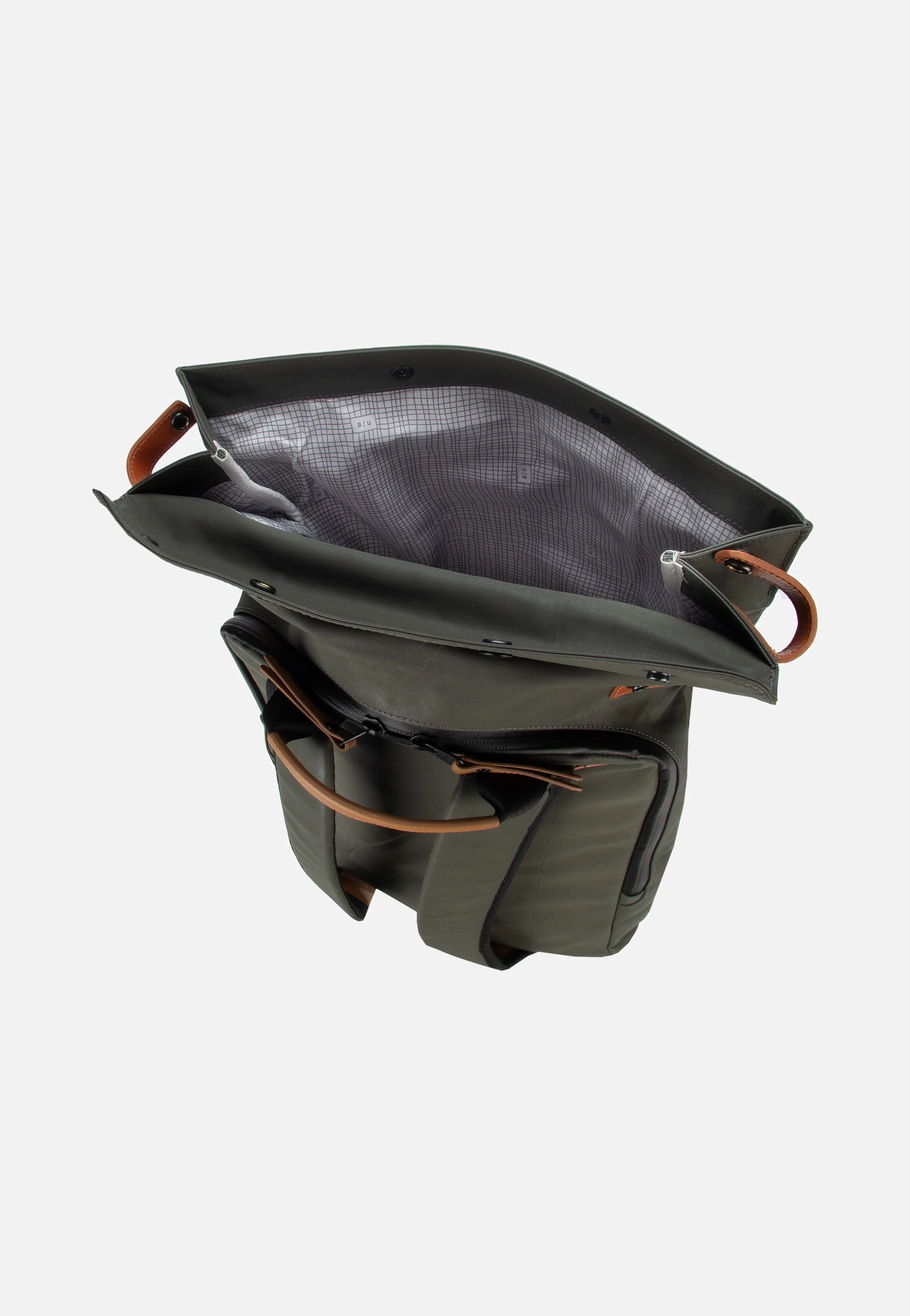 Osaka Gravity Grey - Rolltop Rucksack - Image 6