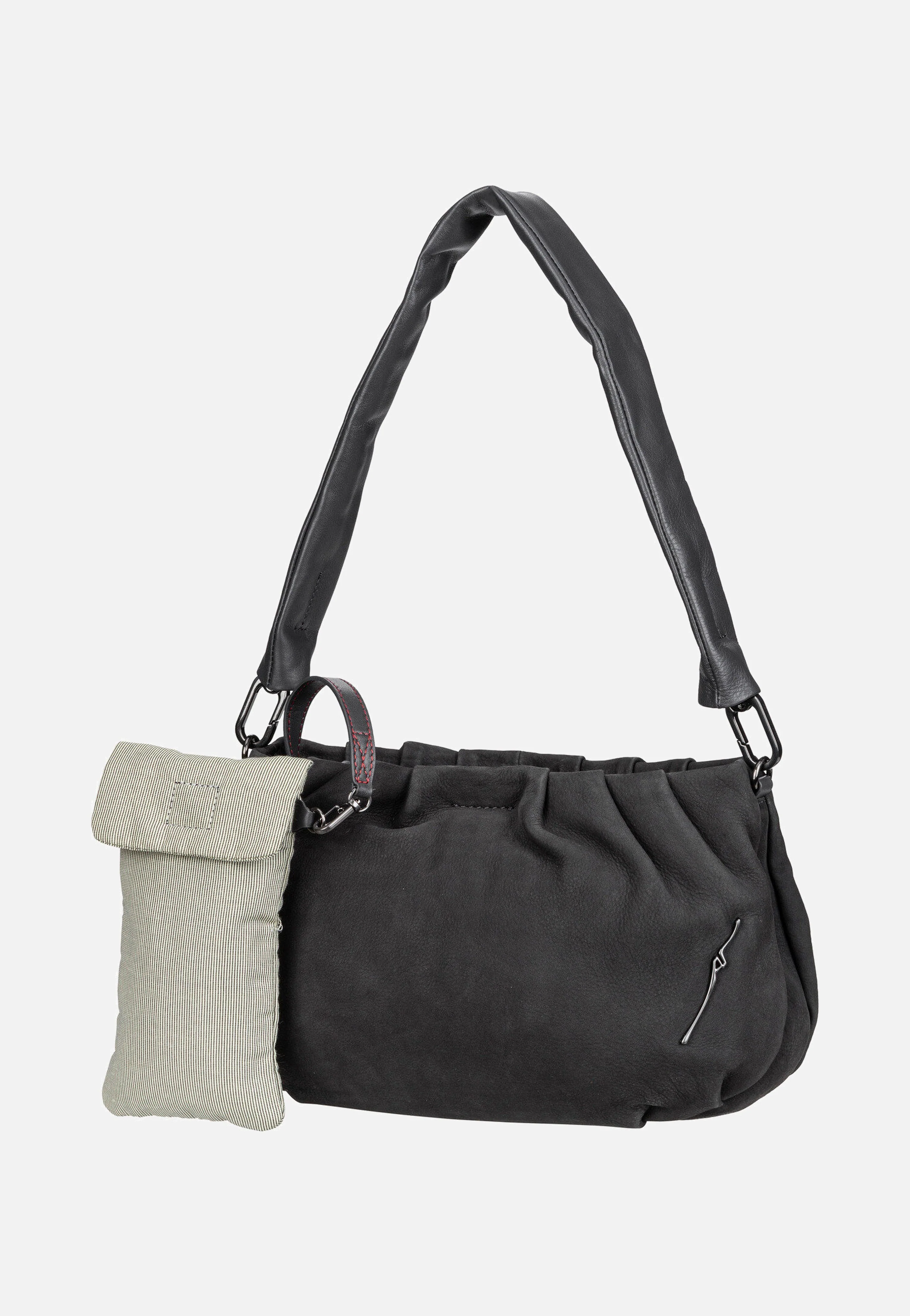 Pearl Blue Graphite - Hobo Bag - Image 5