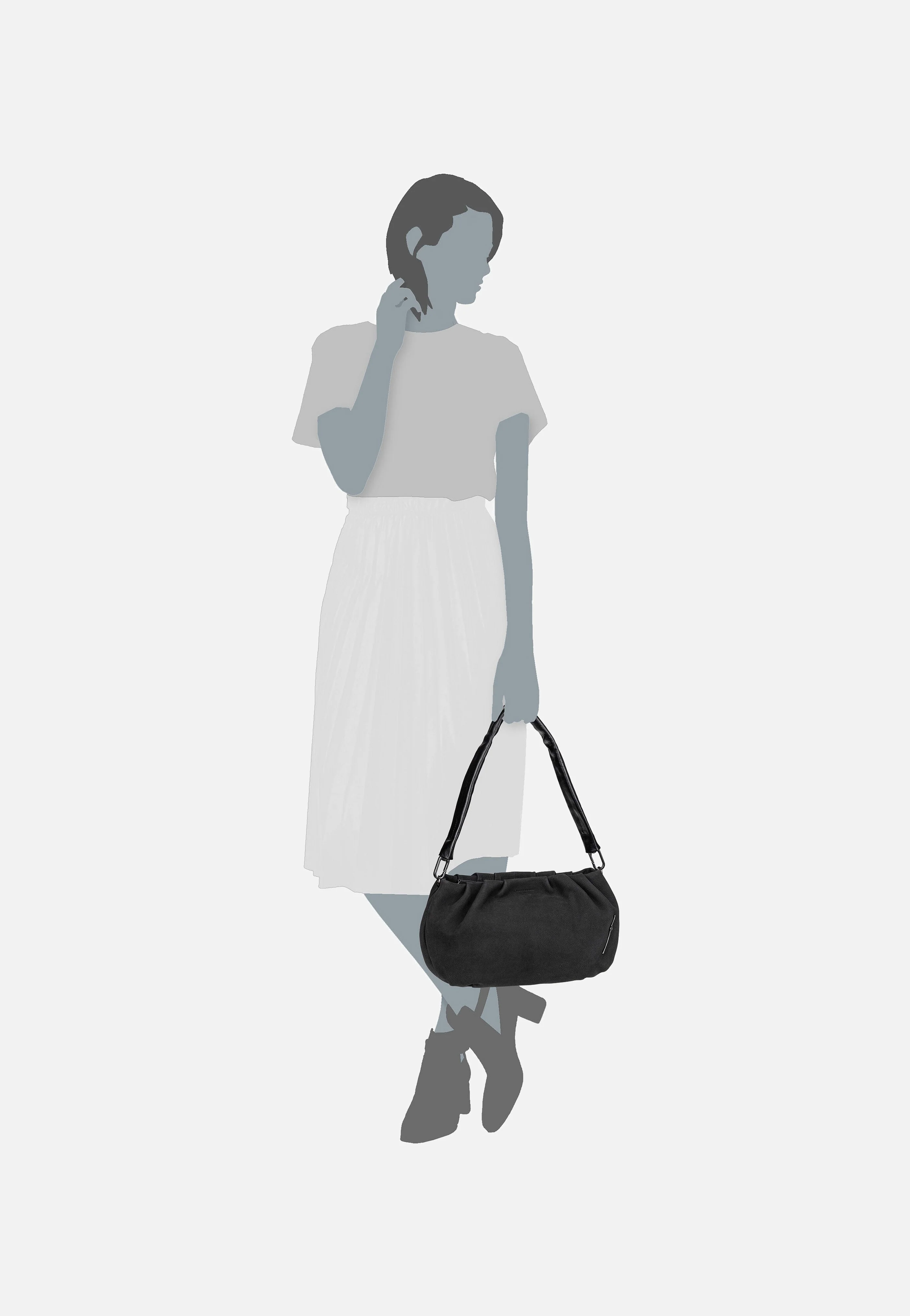 Pearl Moonless Night - Hobo Bag - Image 6