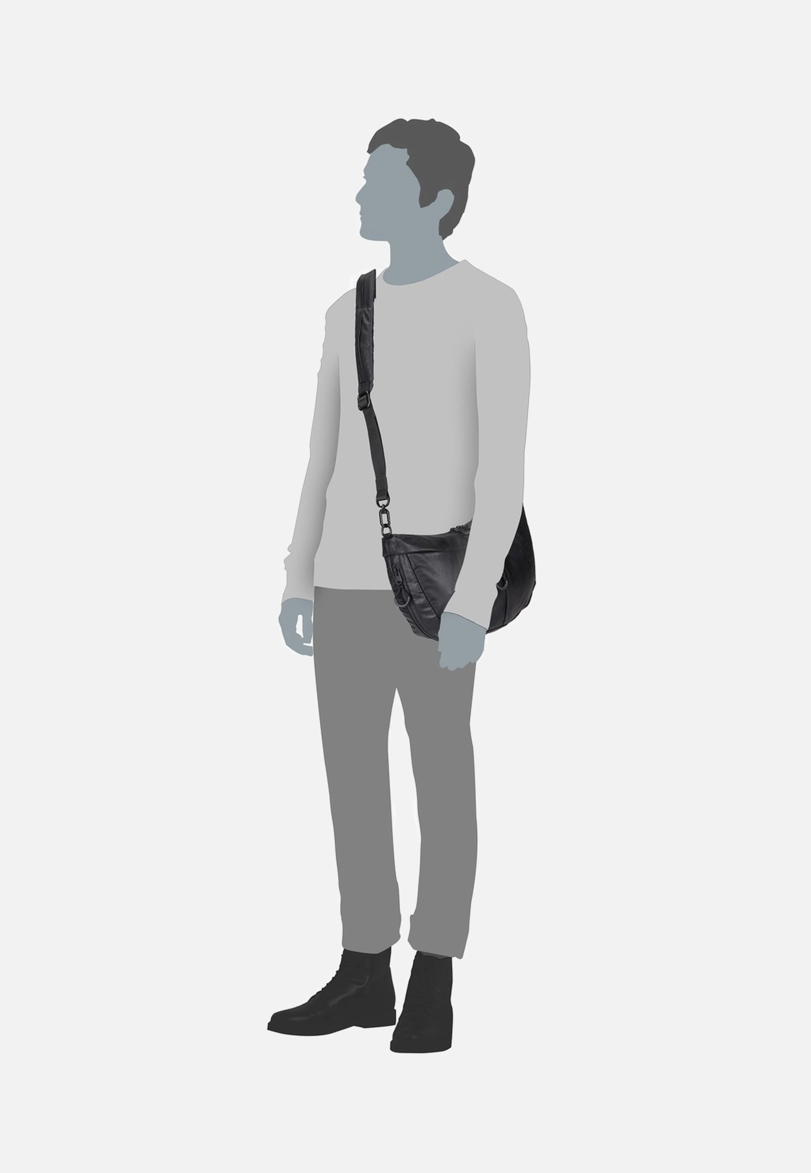 Toyo Black - Crossbody Bag - Image 9