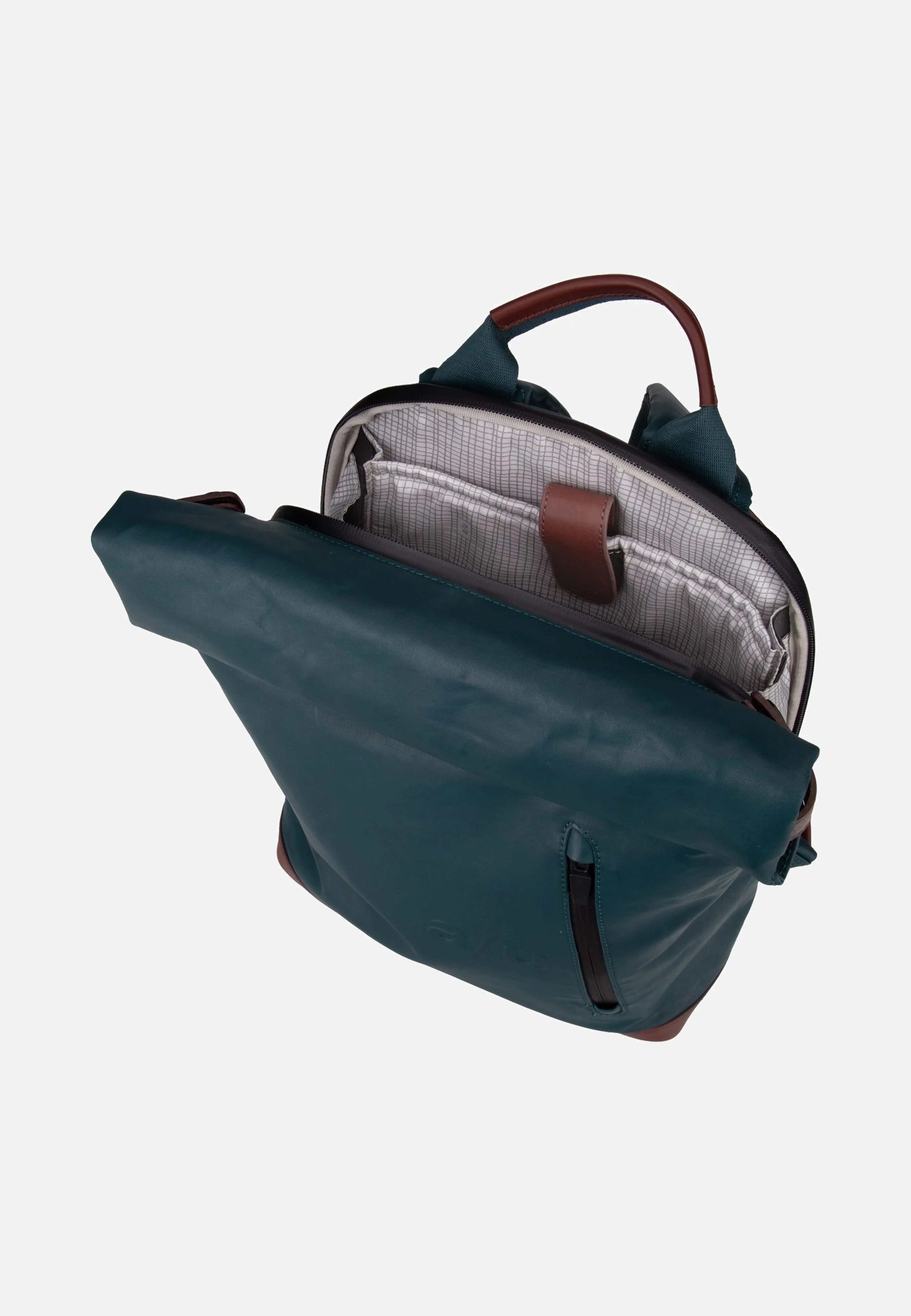 Wakayama Transformative Teal  - Rolltop Rucksack - Image 6